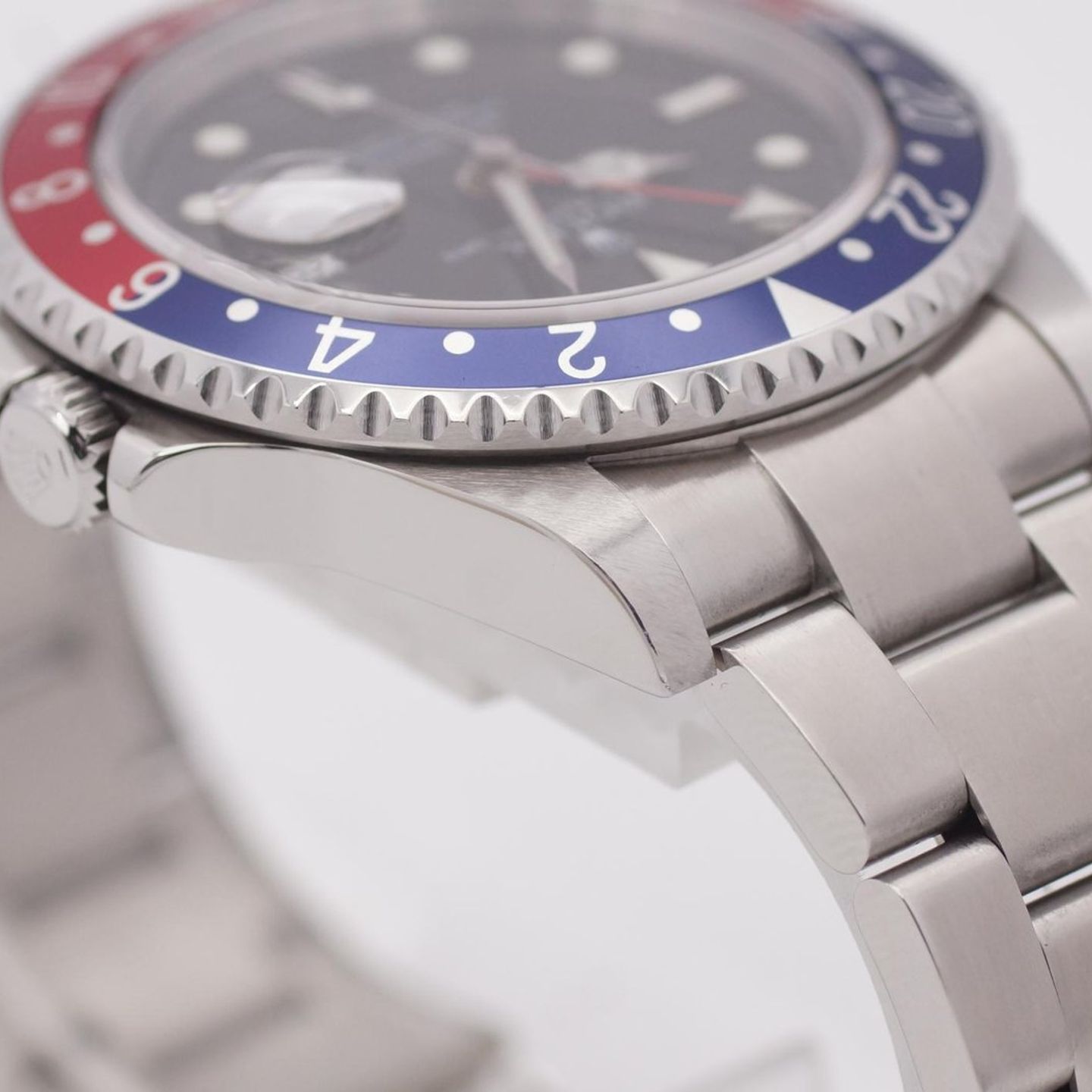 Rolex GMT-Master II 16710 (2007) - Zwart wijzerplaat 40mm Staal (7/8)