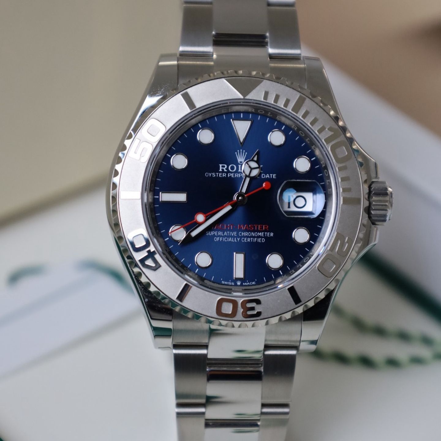 Rolex Yacht-Master 40 126622 (2023) - Blue dial 40 mm Steel case (8/16)