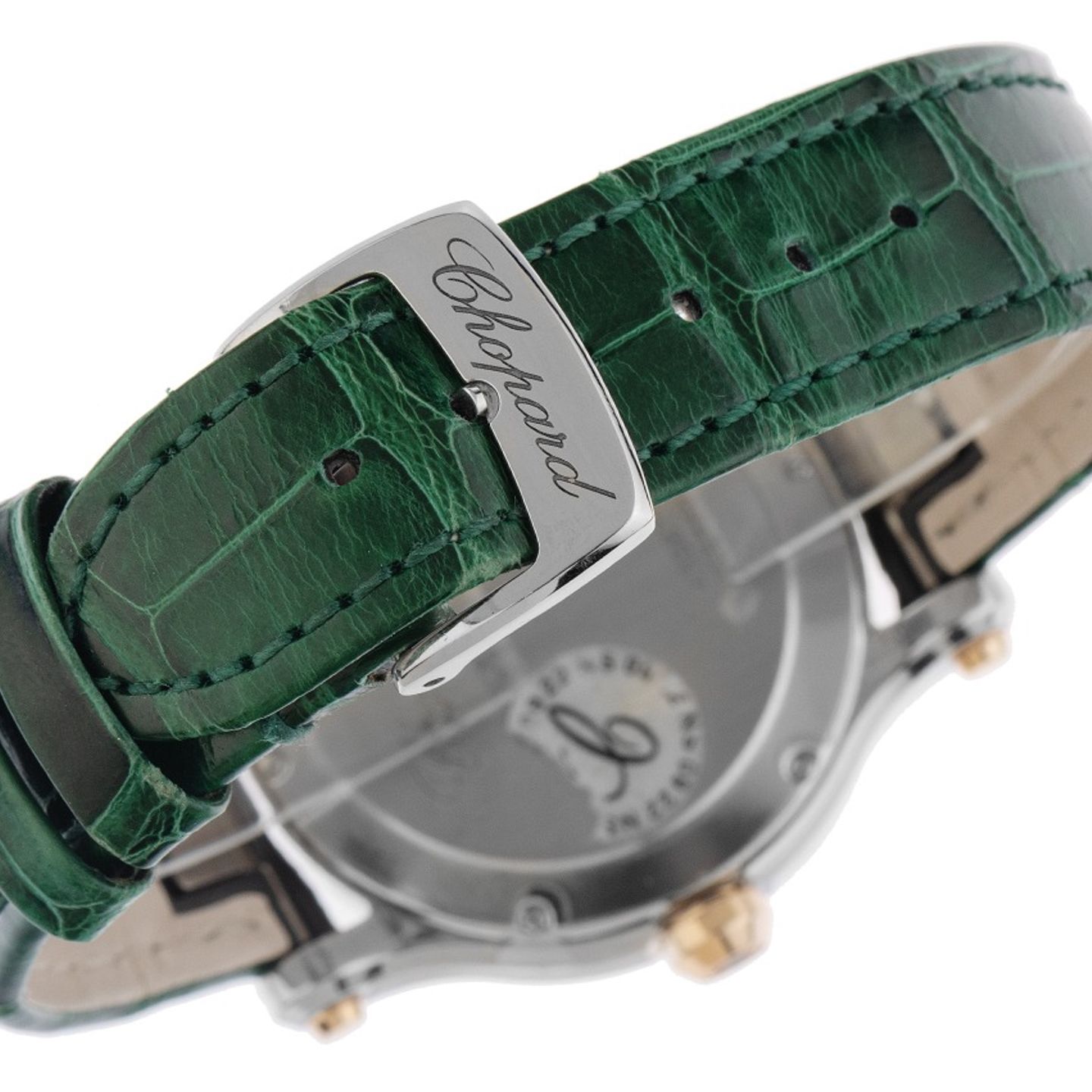 Chopard Happy Sport 278582-6007 (2021) - Green dial 36 mm Steel case (7/7)
