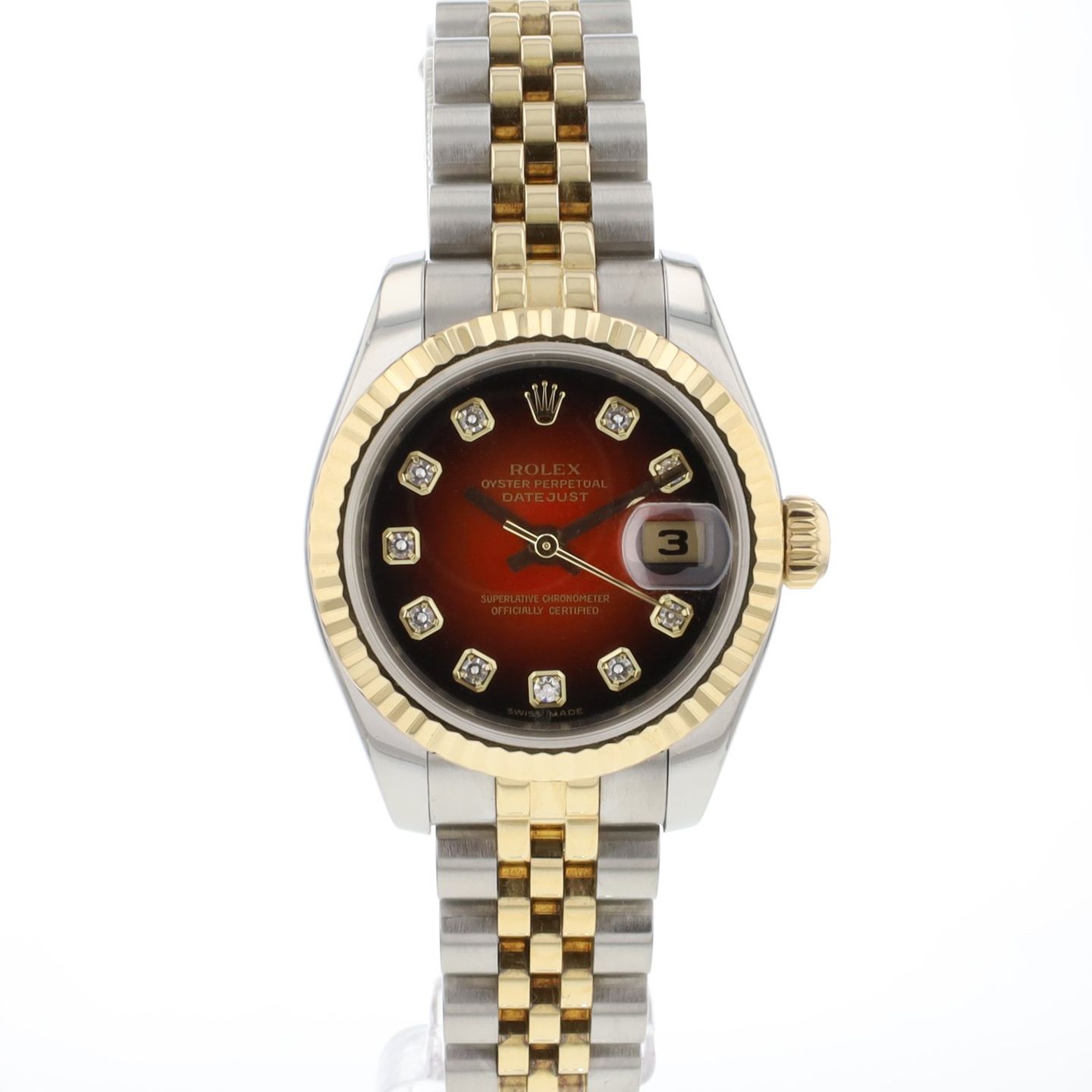 Rolex Lady-Datejust 179173 (2006) - 26 mm Gold/Steel case (1/3)