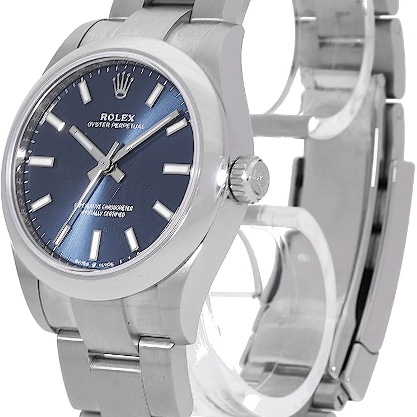 Rolex Oyster Perpetual 31 277200 (2021) - Blauw wijzerplaat 31mm Staal (3/5)