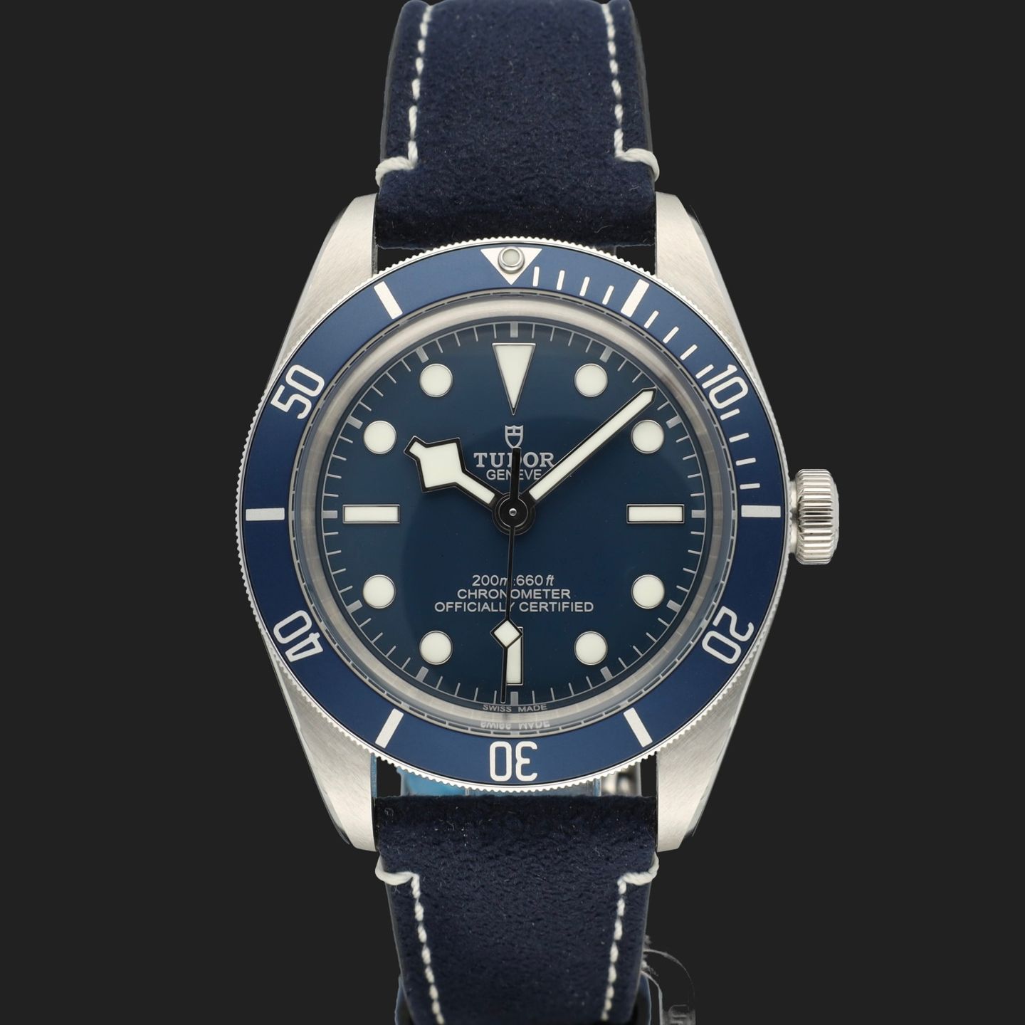 Tudor Black Bay Fifty-Eight 79030B (2020) - Blauw wijzerplaat 39mm Staal (3/8)