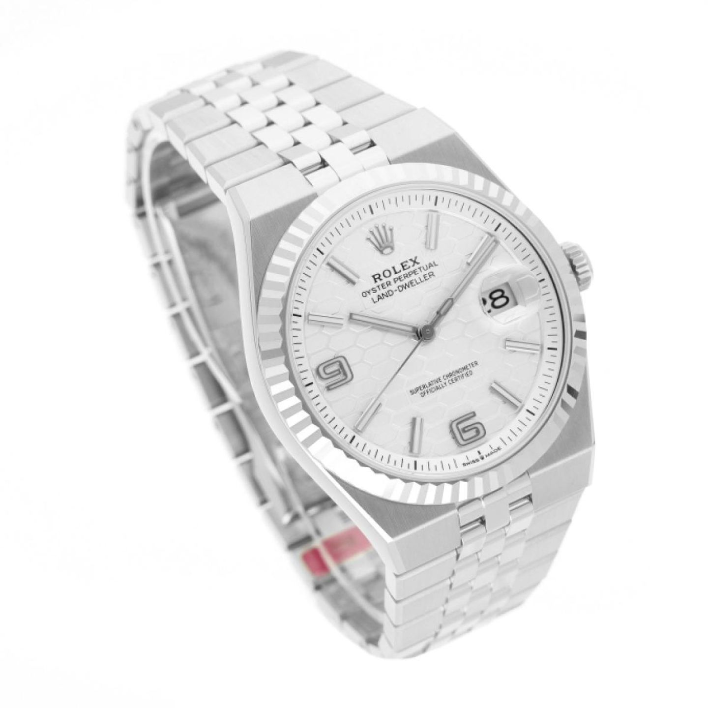 Rolex Land-Dweller 40 127334 (2026) - White dial 40 mm Steel case (3/5)