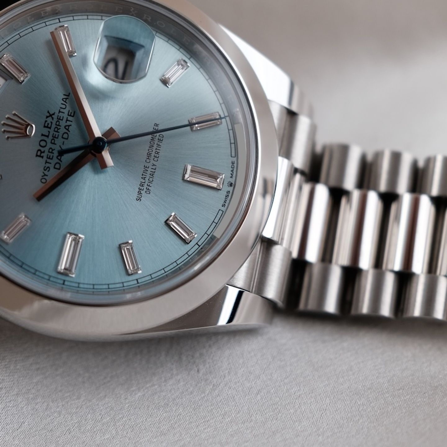 Rolex Day-Date 40 228206 (2021) - 40mm Platina (7/8)