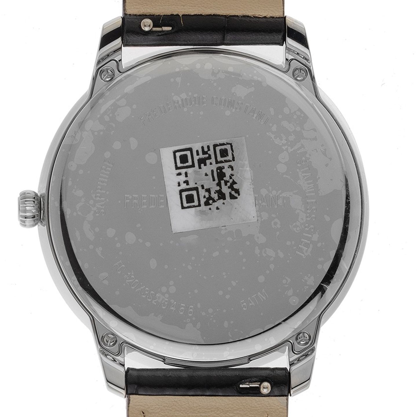 Frederique Constant Slimline FC-702SD3SD6 (Onbekend (willekeurig serienummer)) - Zilver wijzerplaat 39mm Staal (6/8)
