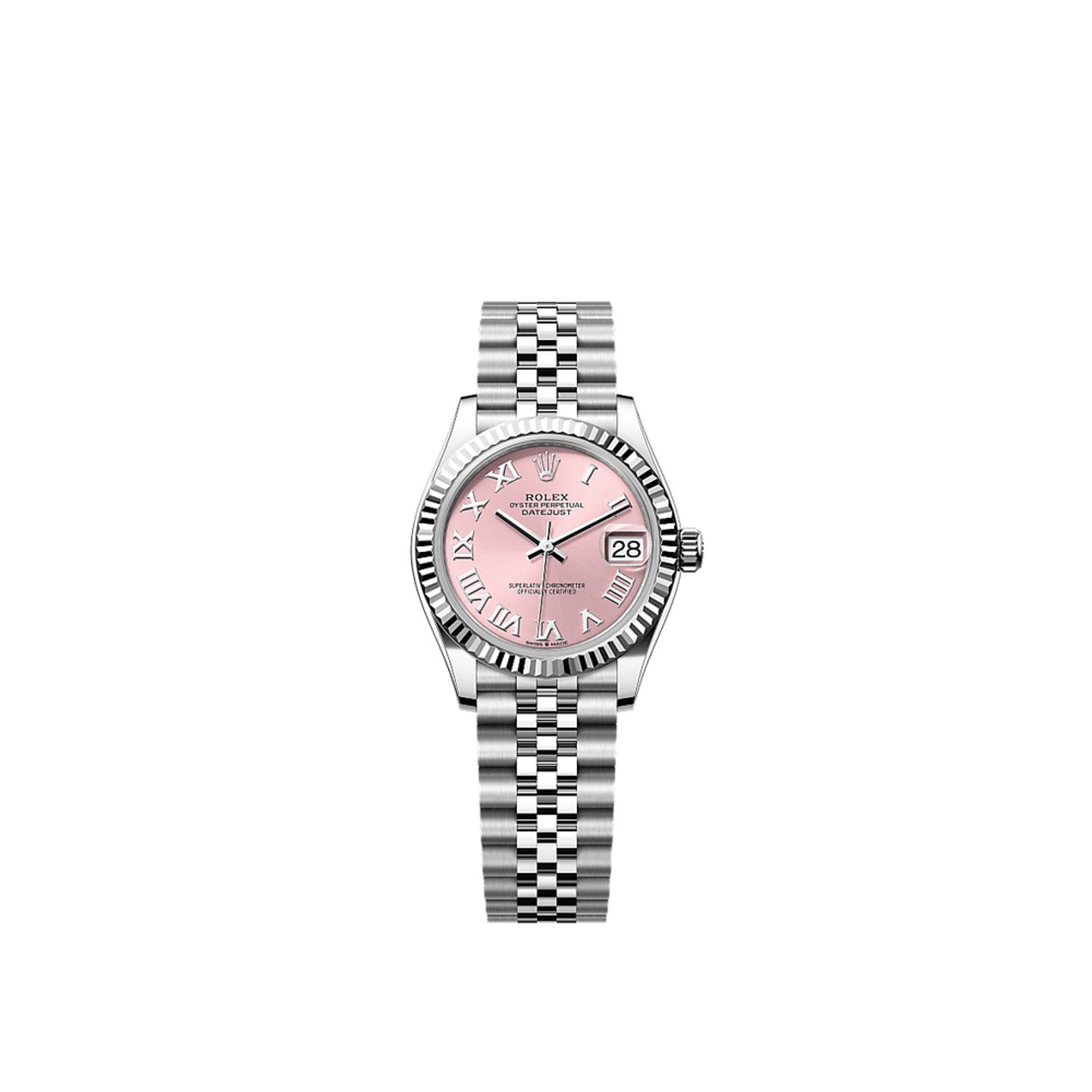 Rolex Datejust 31 278274 (2025) - Roze wijzerplaat 31mm Staal (2/5)