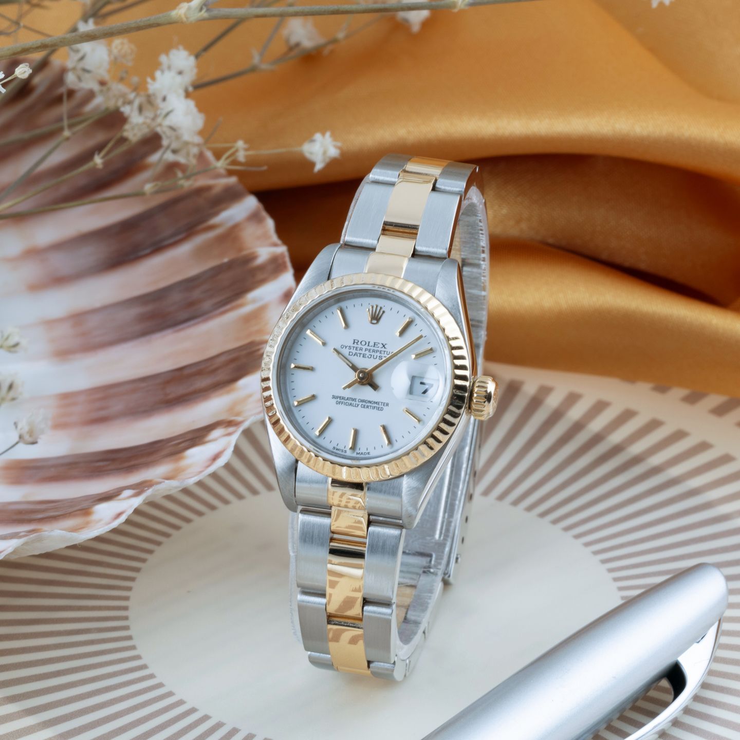 Rolex Lady-Datejust 79173 (Onbekend (willekeurig serienummer)) - 26mm Goud/Staal (1/8)