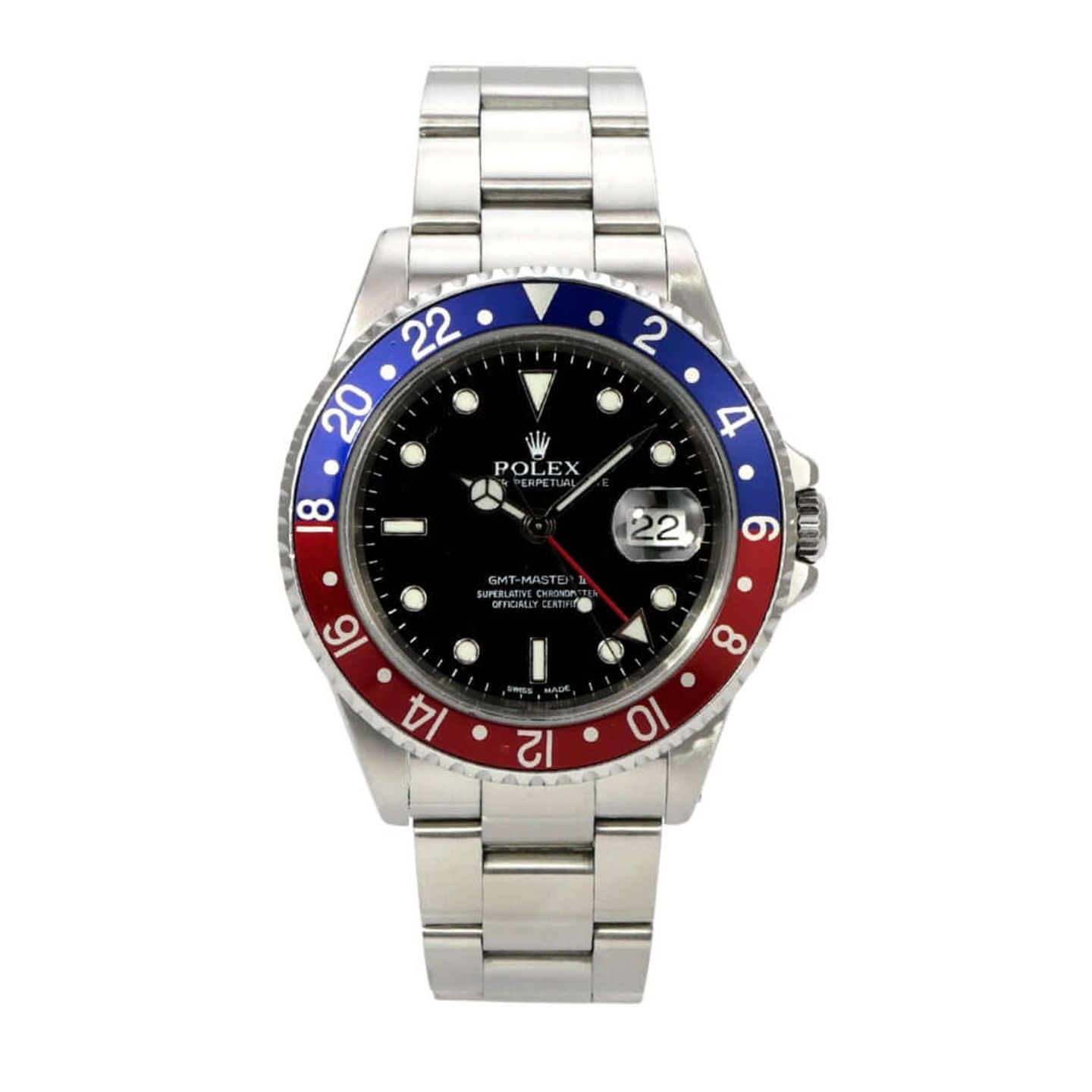 Rolex GMT-Master II 16710 (2003) - 40mm Staal (2/8)