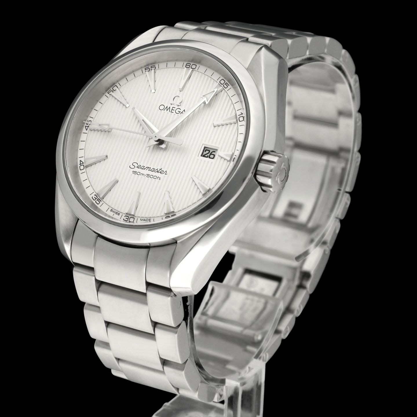Omega Seamaster Aqua Terra 231.10.39.61.02.001 (2010) - Silver dial 39 mm Steel case (2/8)
