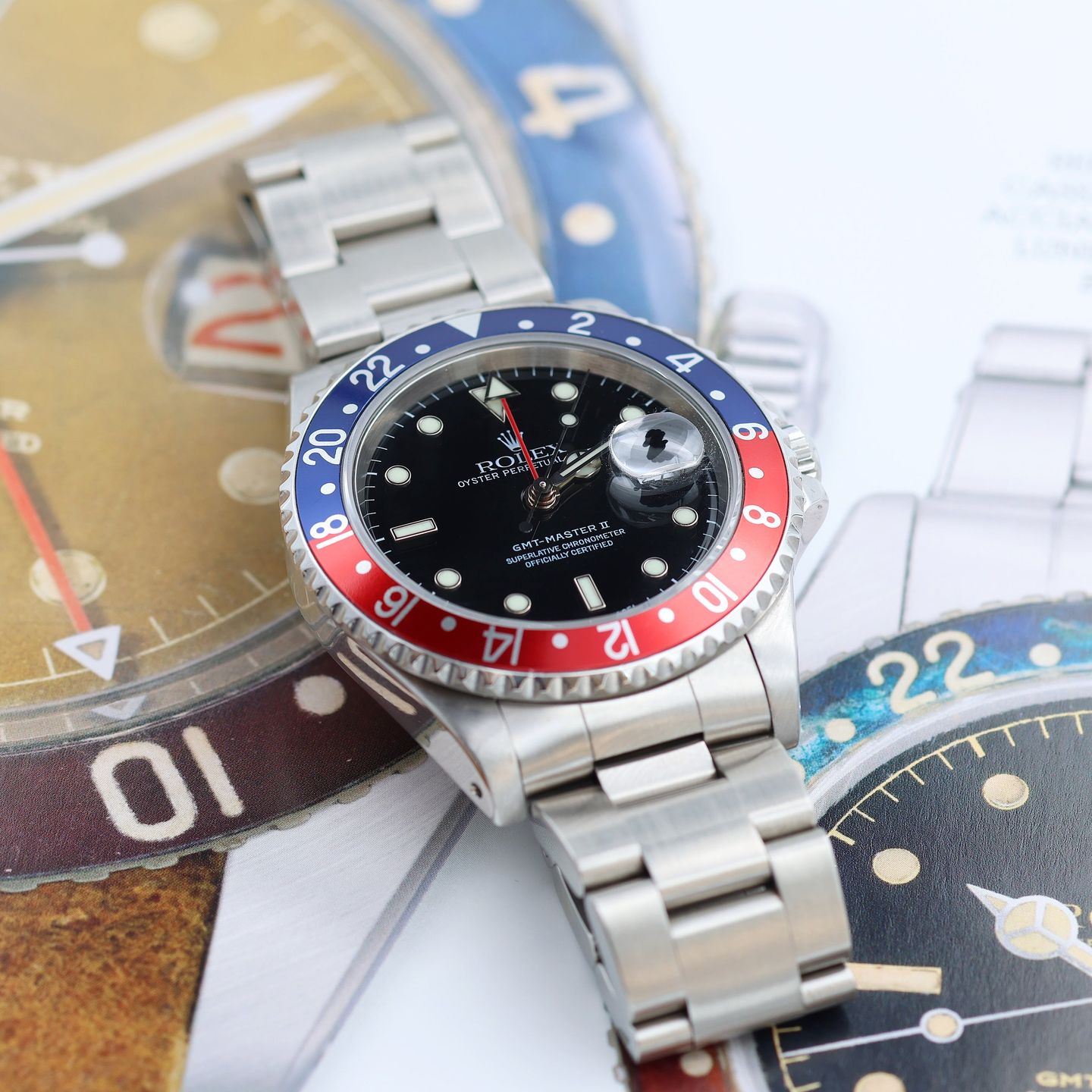 Rolex GMT-Master II 16710 (1998) - Black dial 40 mm Steel case (4/8)