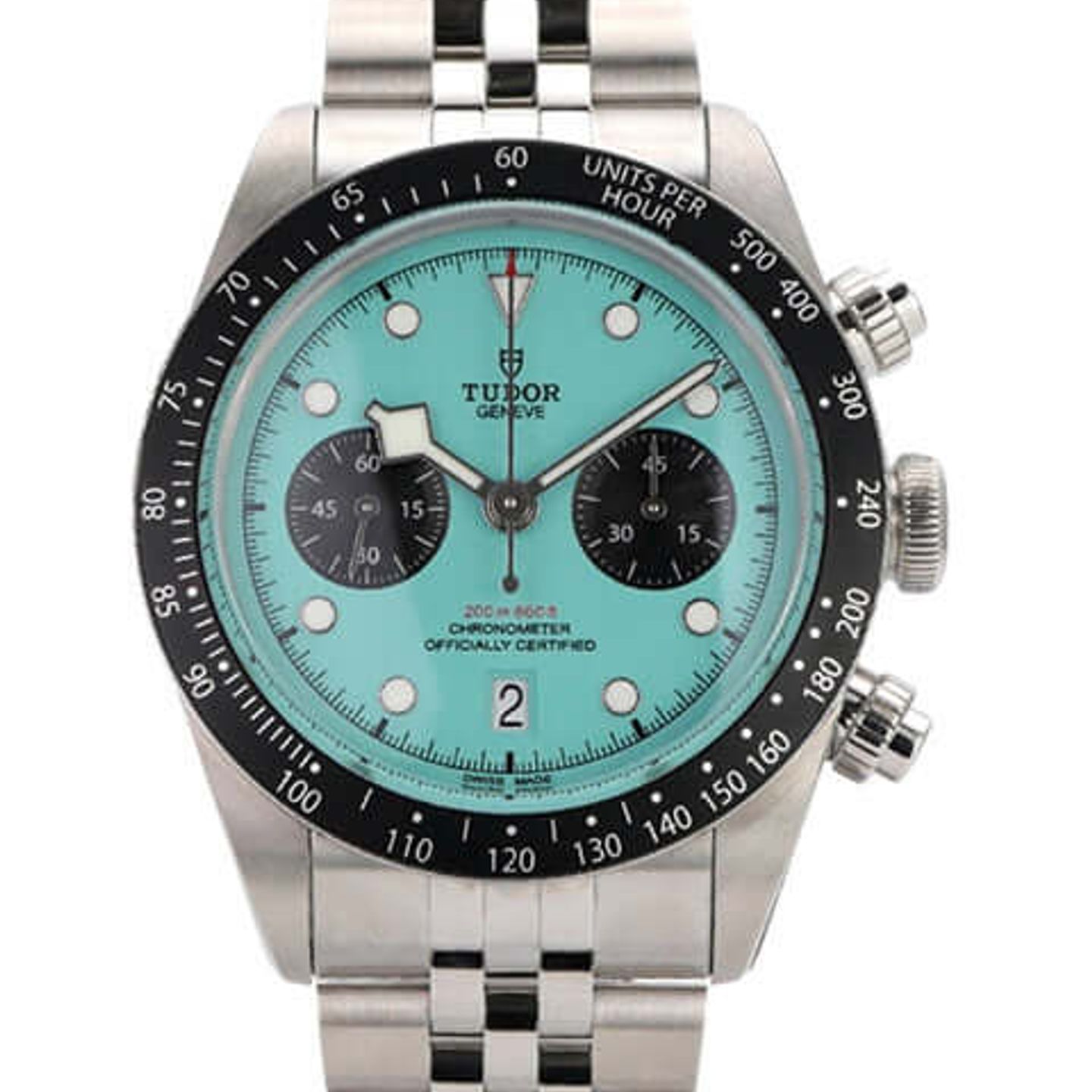 Tudor Black Bay Chrono 79360N (2025) - Pink dial 41 mm Steel case (1/8)