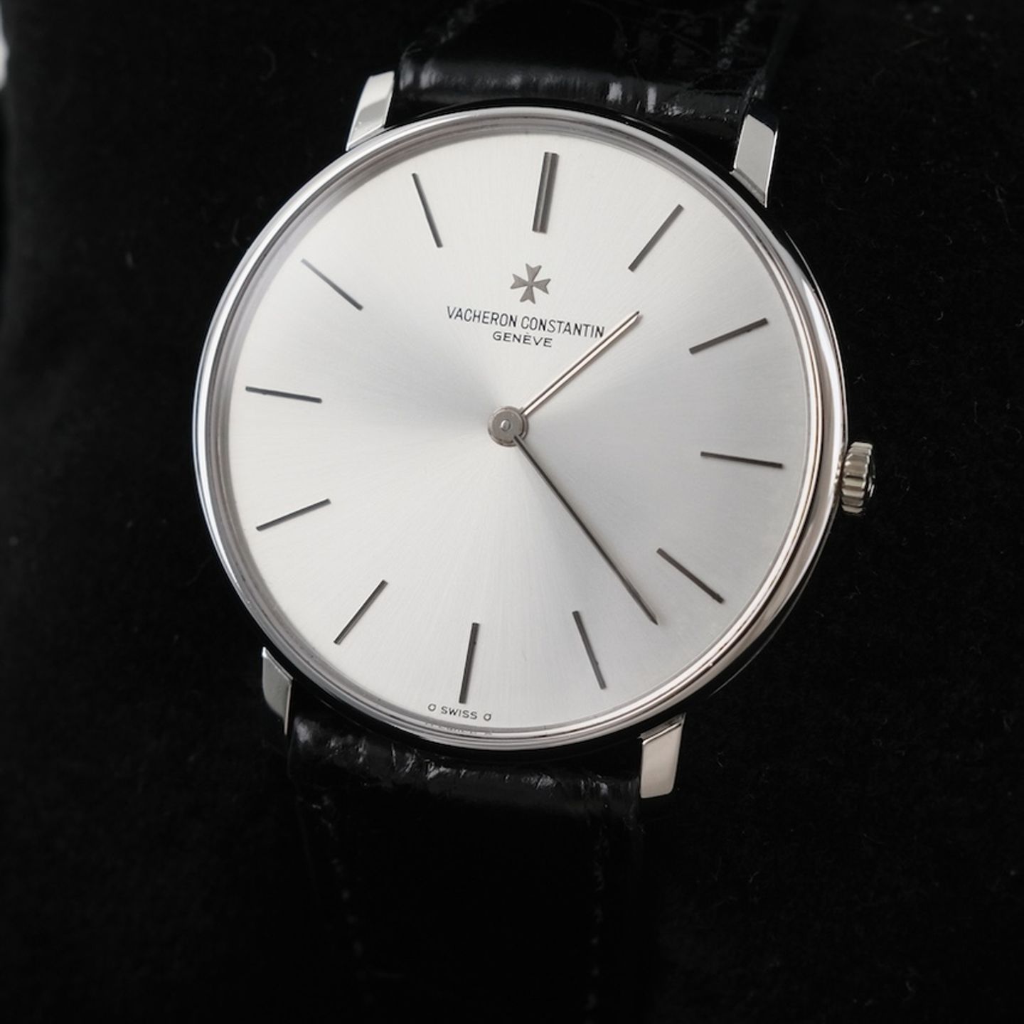 Vacheron Constantin Historiques 1100S/000G-B734 (Onbekend (willekeurig serienummer)) - Zilver wijzerplaat 37mm Witgoud (2/8)