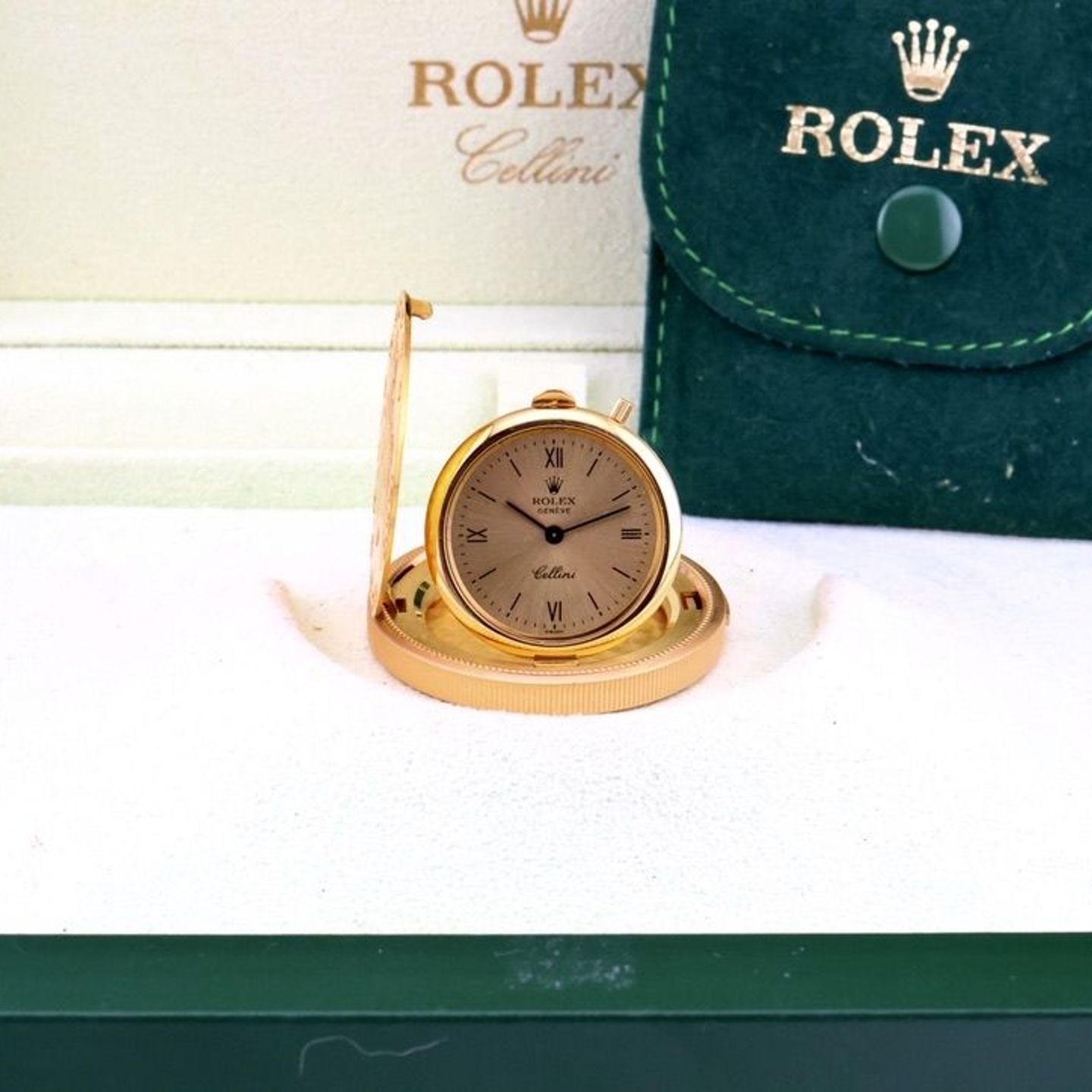 Rolex Cellini 3612/8 (2012) - Gold dial 35 mm Yellow Gold case (6/6)