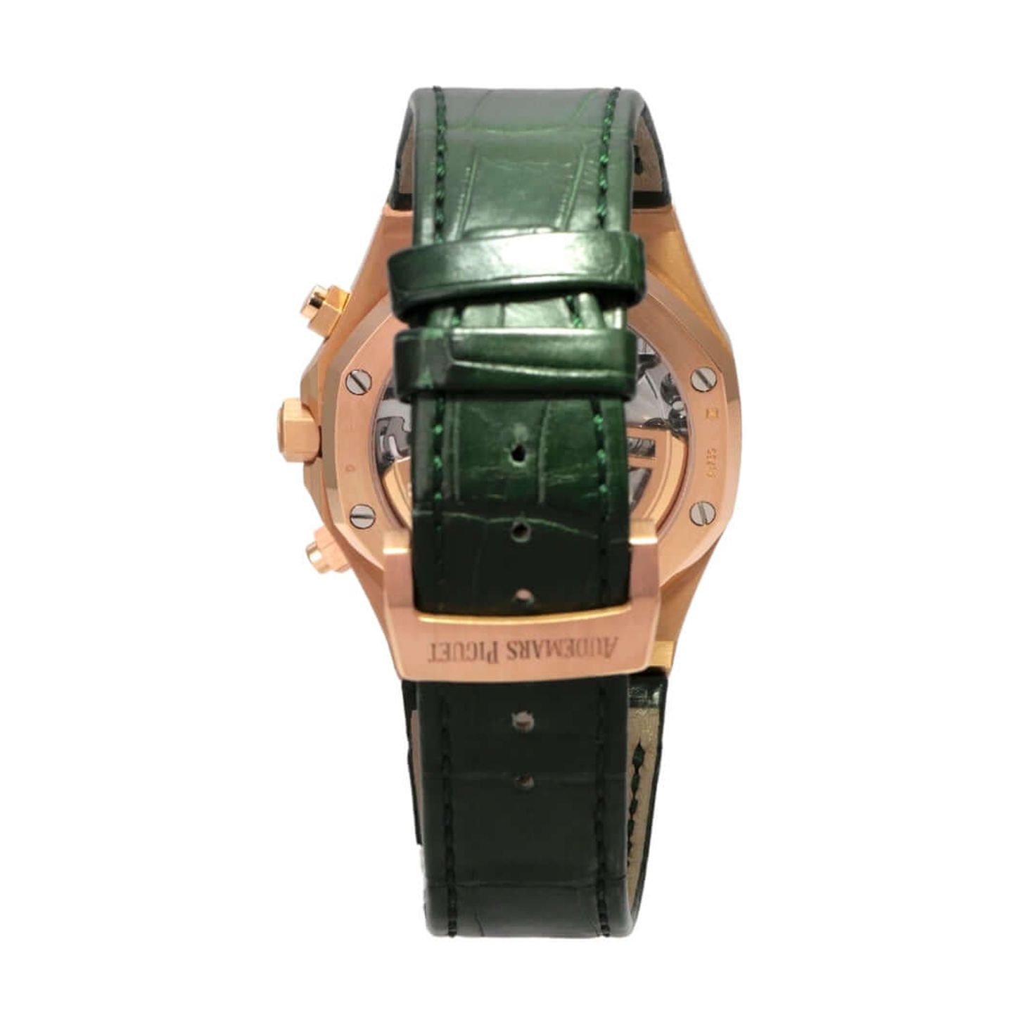 Audemars Piguet Royal Oak Chronograph 26240OR.OO.D404CR.02 (2024) - Groen wijzerplaat 41mm Roségoud (8/8)