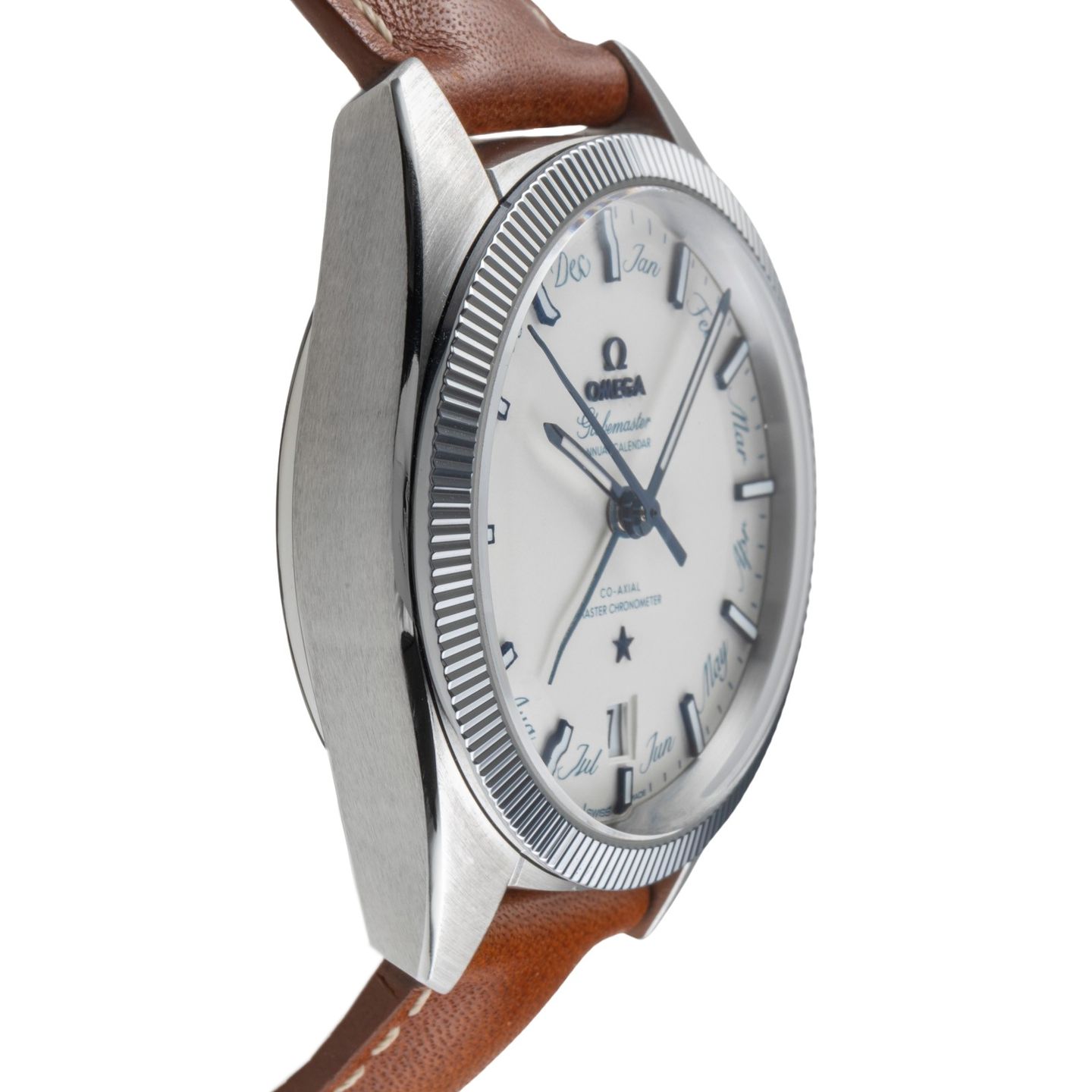 Omega Globemaster 130.33.41.22.02.001 (Onbekend (willekeurig serienummer)) - Zilver wijzerplaat 41mm Staal (7/8)