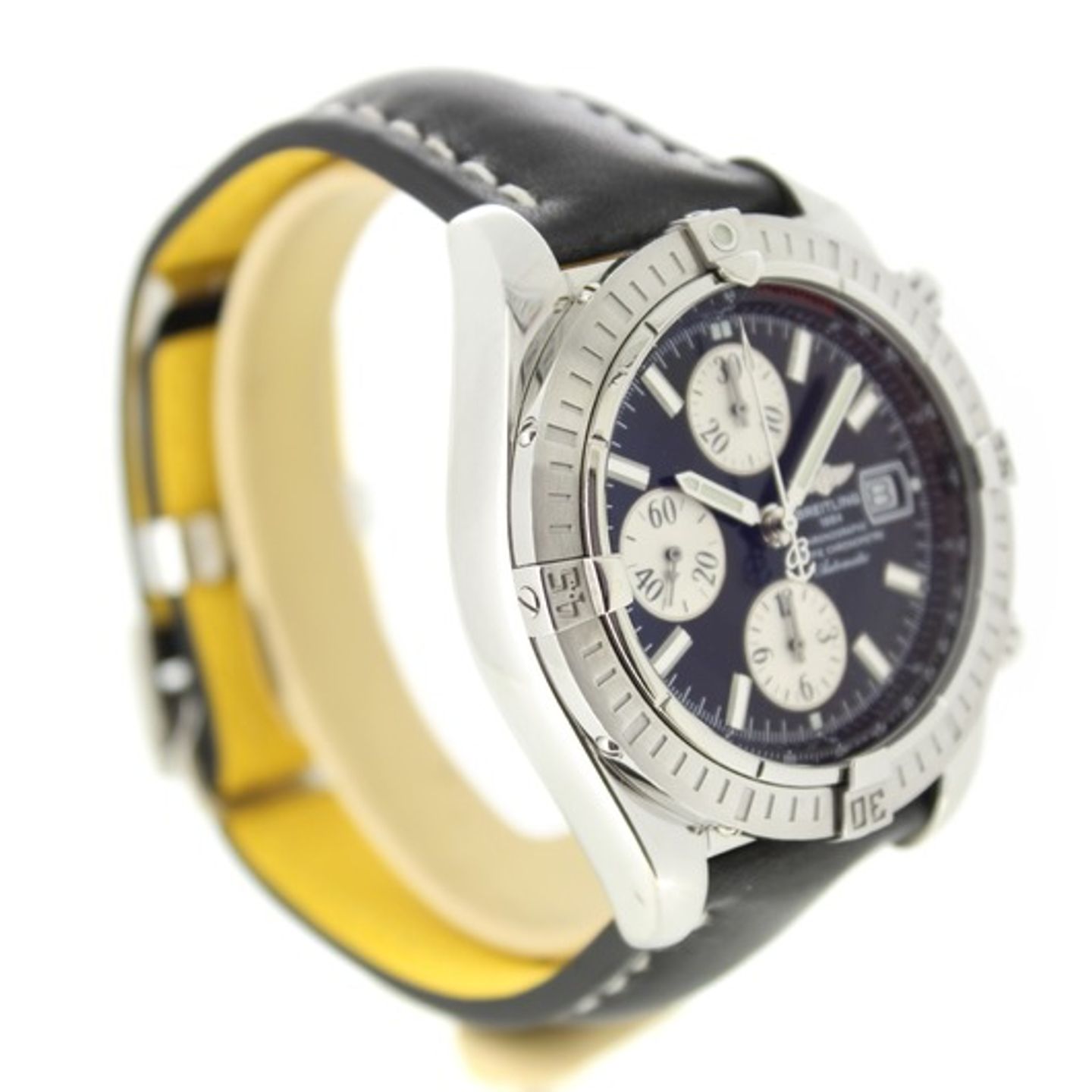 Breitling Chronomat Evolution A13356 (2010) - Zwart wijzerplaat 48mm Staal (6/7)