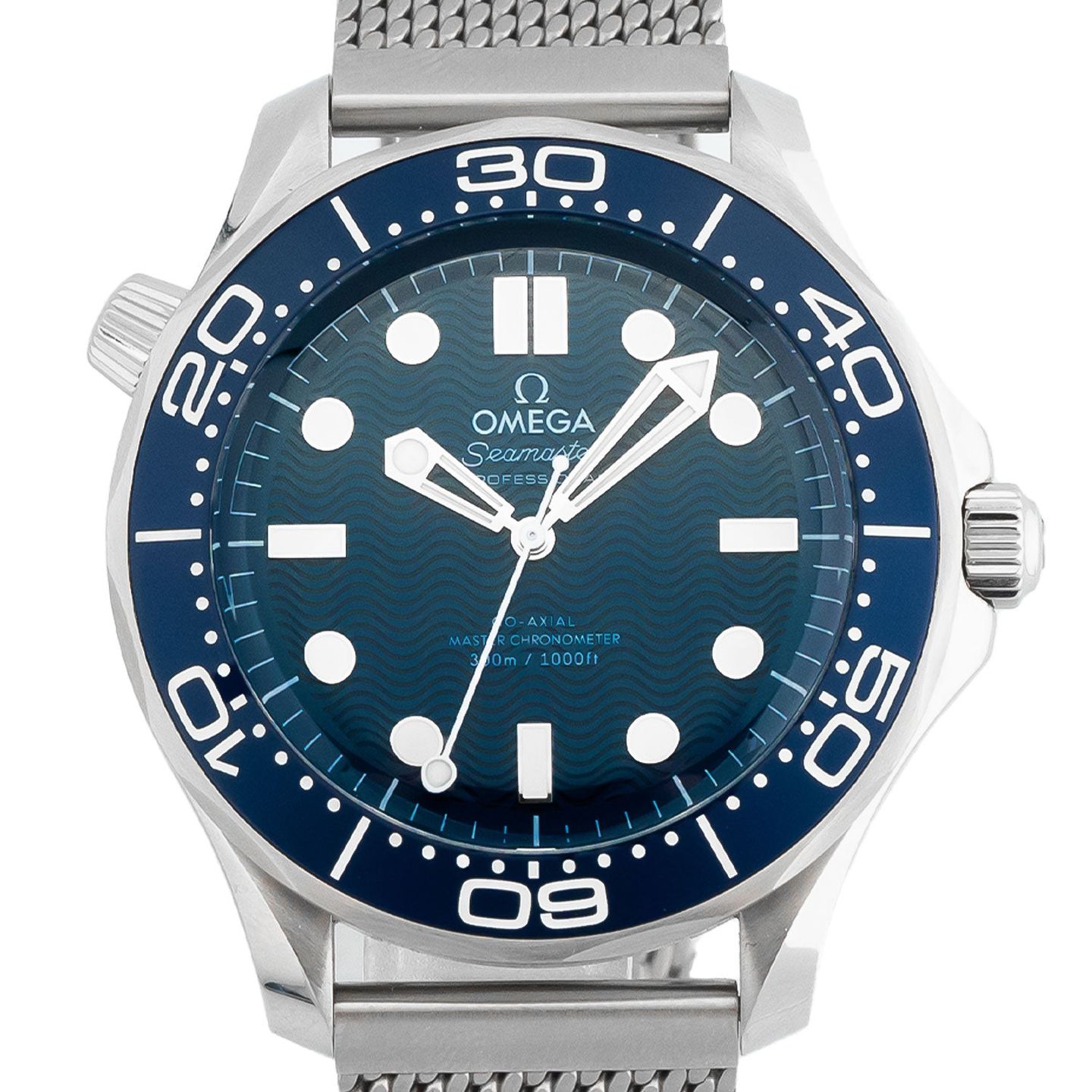 Omega Seamaster Diver 300 M 210.30.42.20.03.002 (2023) - Blauw wijzerplaat 42mm Staal (2/6)