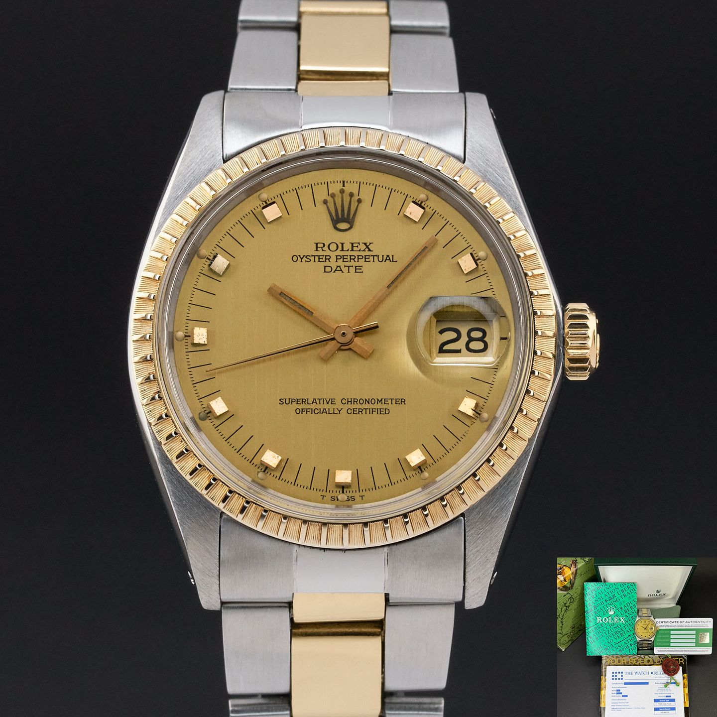 Rolex Oyster Perpetual Date 1505 - (1/8)