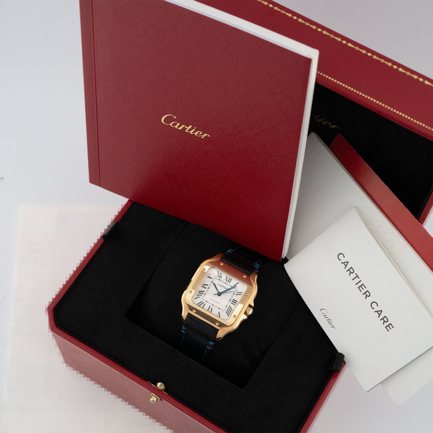 Cartier Santos WGSA0012 (2018) - 35 mm Rose Gold case (5/5)