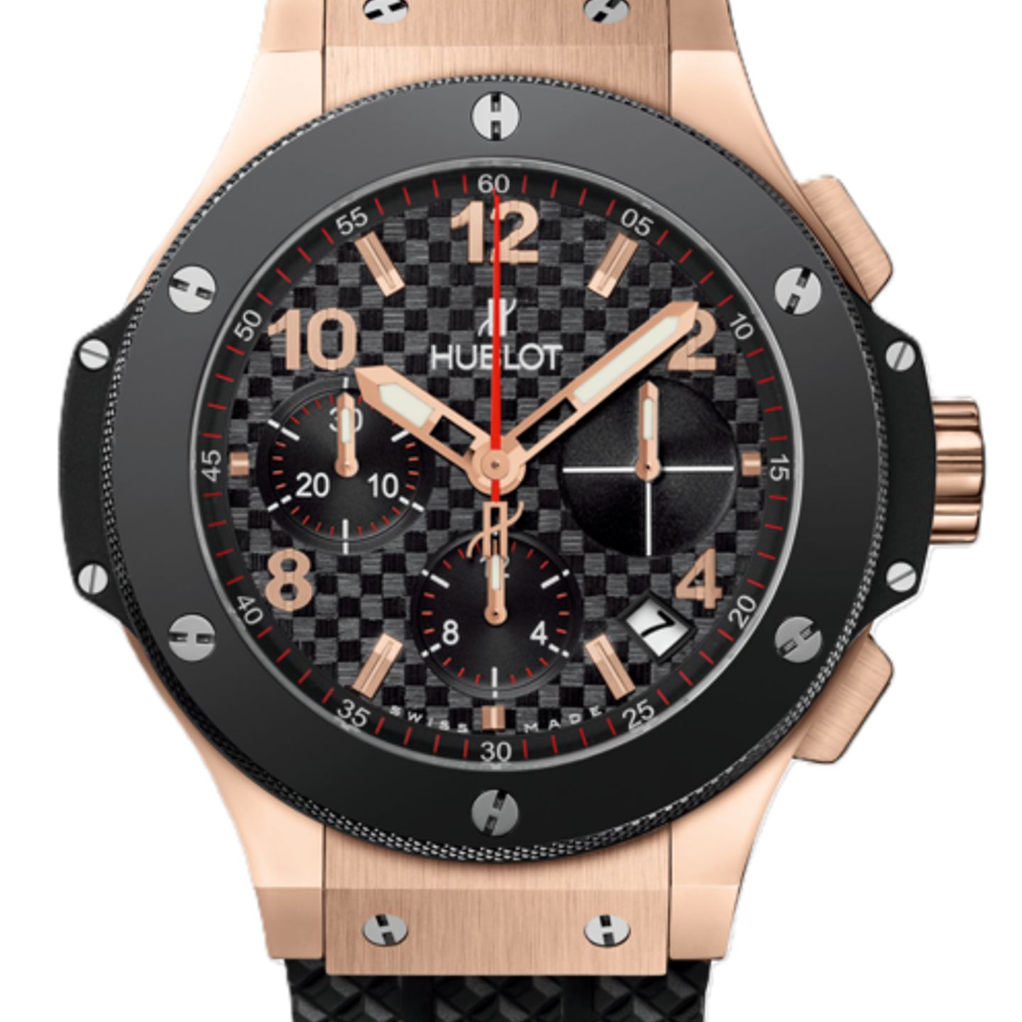 Hublot Big Bang 41 mm 341.PB.131.RX (2026) - Black dial 41 mm Rose Gold case (1/1)