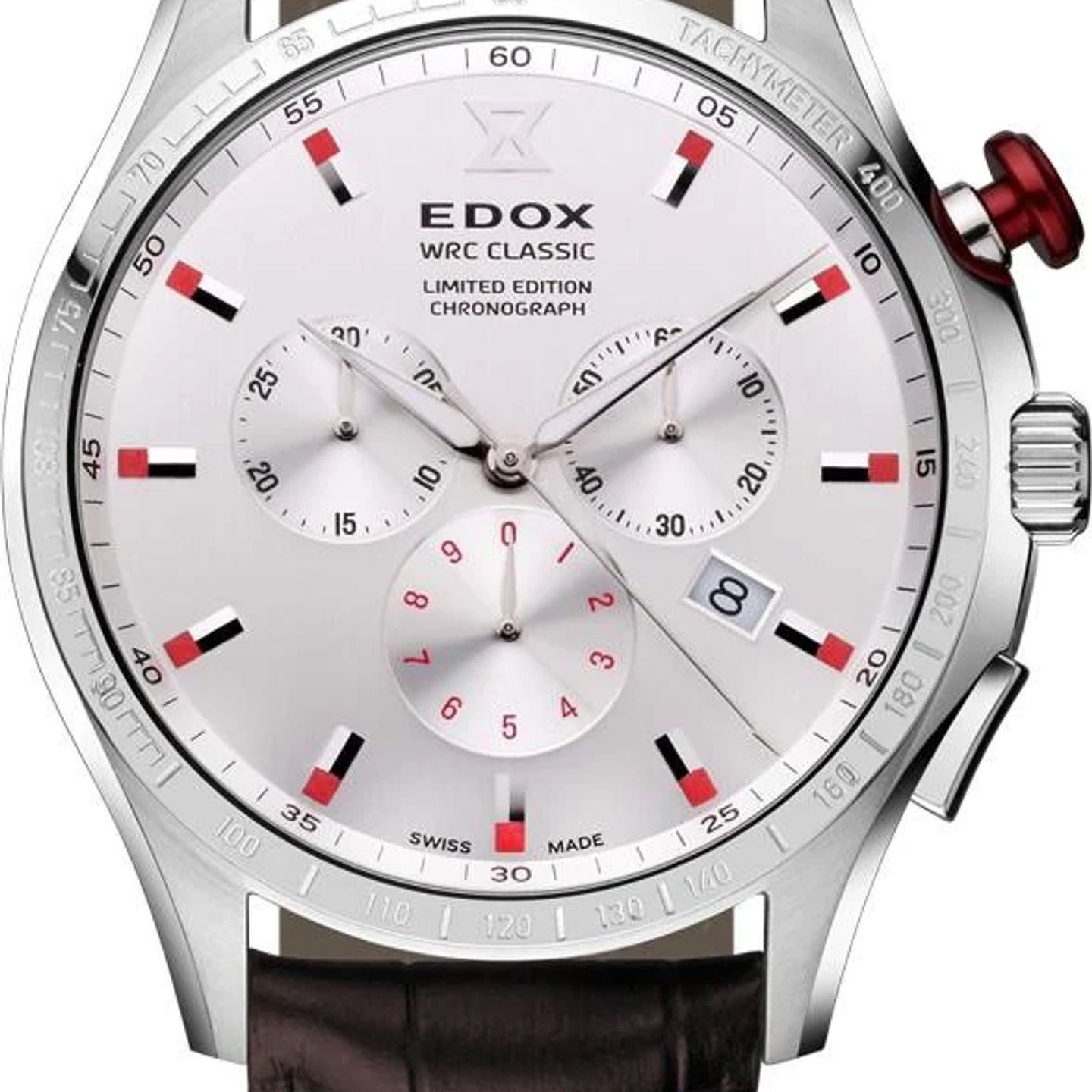 Edox Unknown 10407 3A AIN (2024) - Wit wijzerplaat 42mm Staal (1/3)