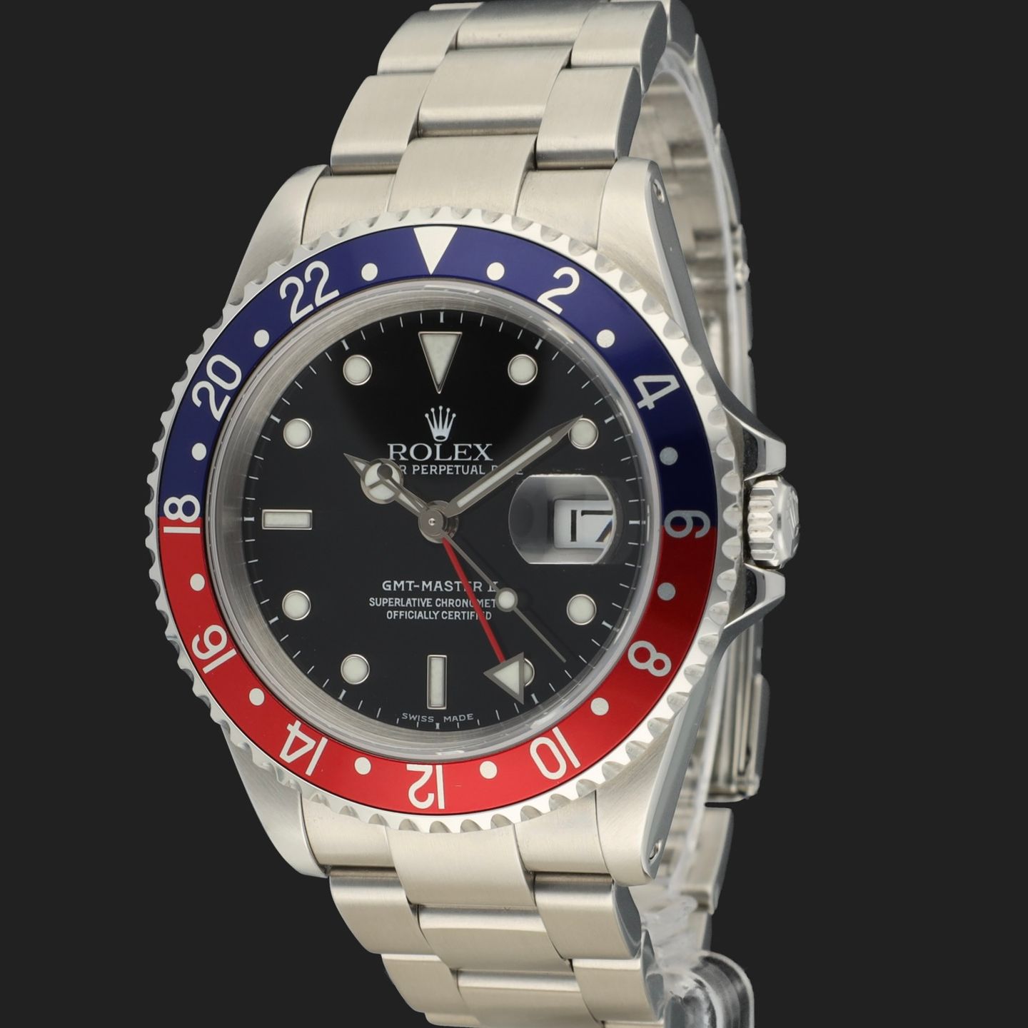 Rolex GMT-Master II 16710 (2002) - 40 mm Steel case (1/8)