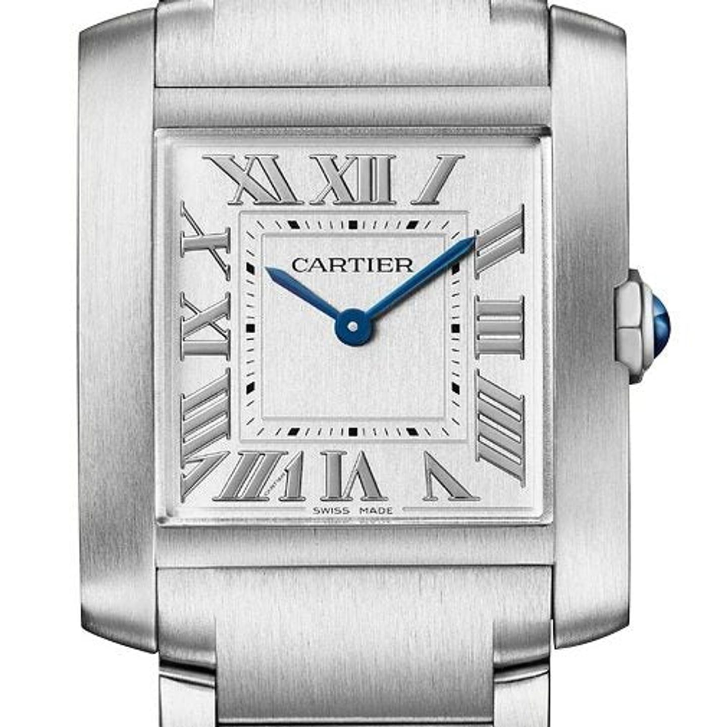 Cartier Tank Française WSTA0074 (2025) - Silver dial 32 mm Steel case (1/1)