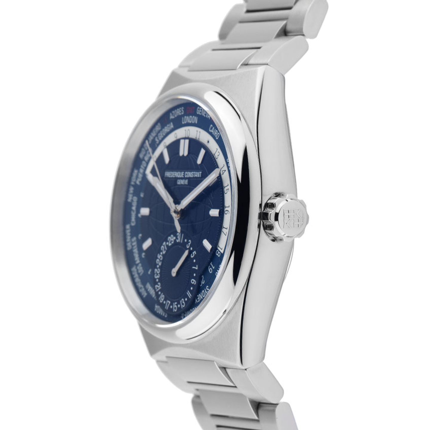 Frederique Constant Manufacture Worldtimer FC-718N4NH6B - (3/6)