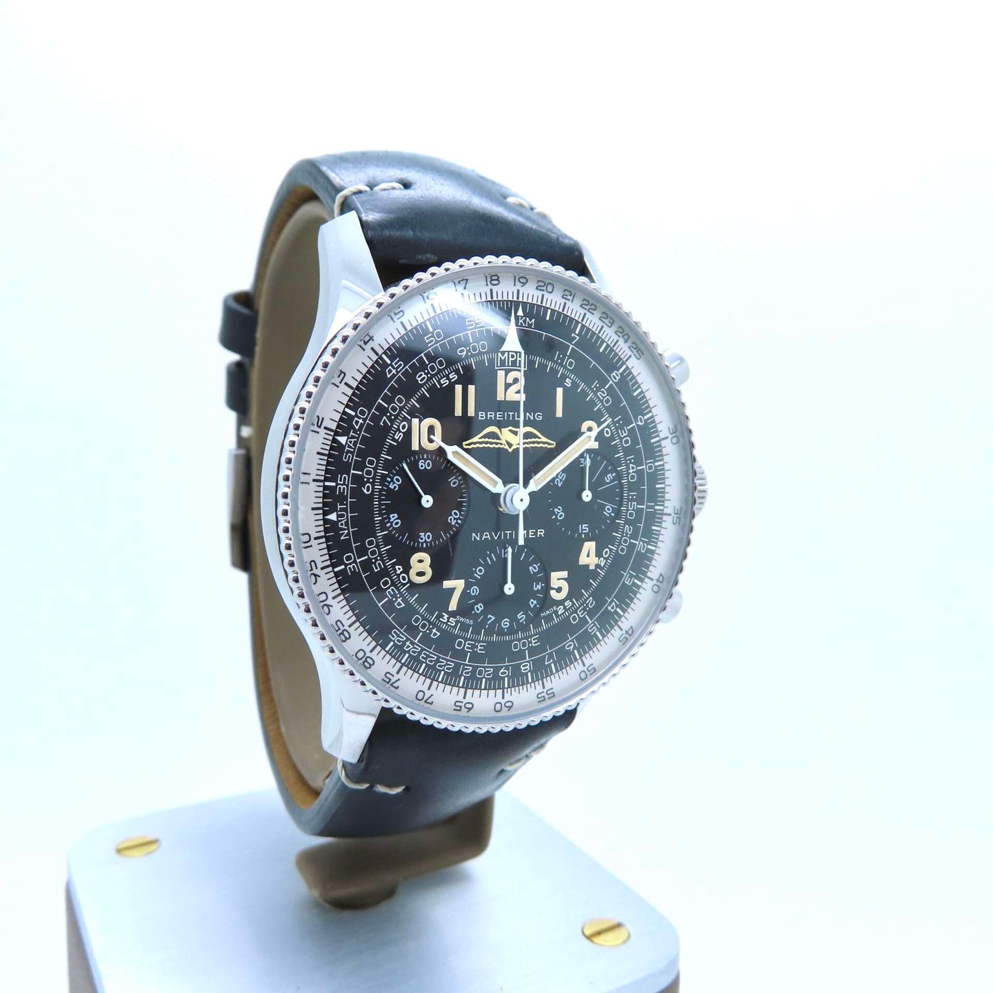 Breitling Navitimer AB0910371B1X1 (2019) - Zwart wijzerplaat 43mm Staal (2/8)