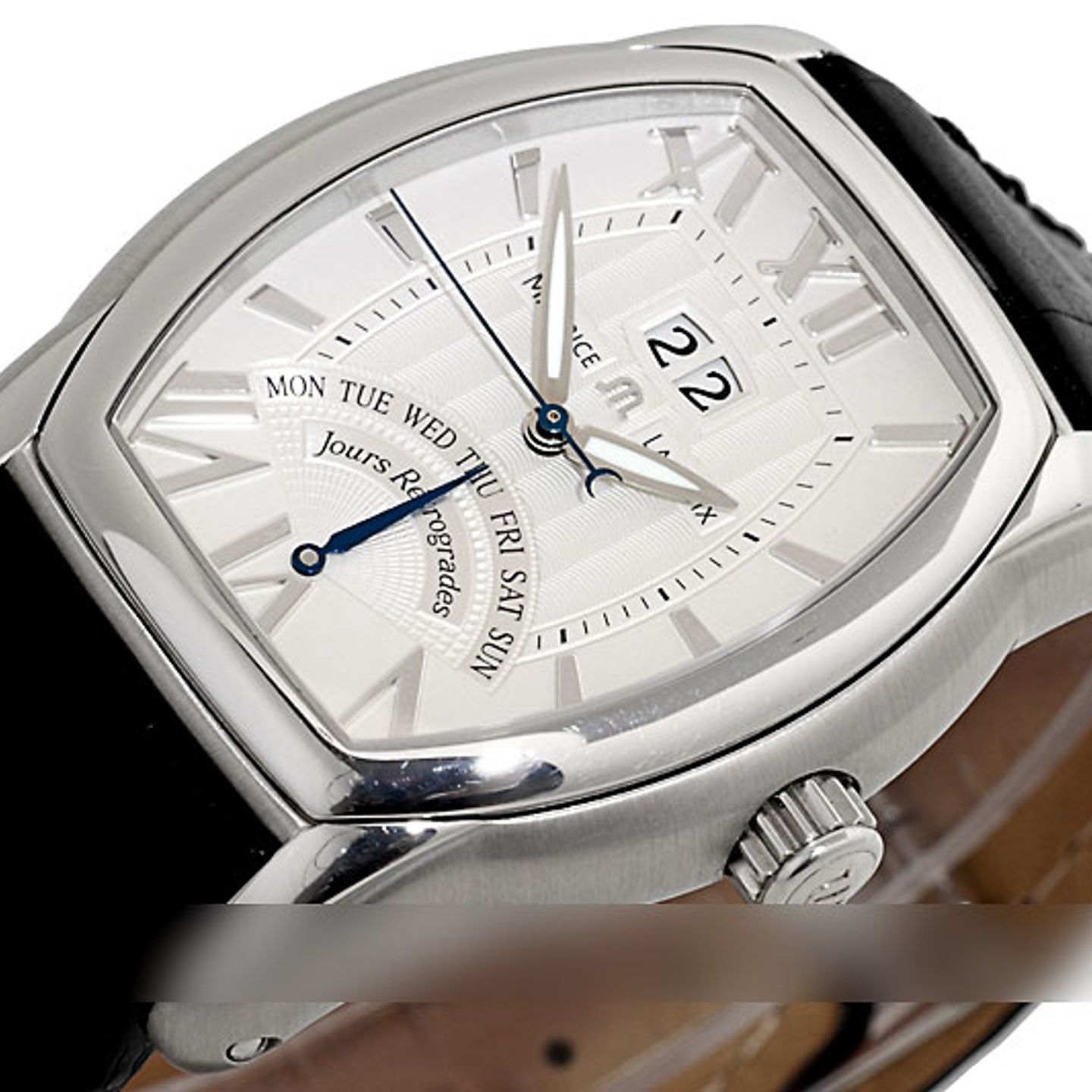 Maurice Lacroix Masterpiece MP6119SS00111E (2008) - Zilver wijzerplaat 39mm Staal (2/4)