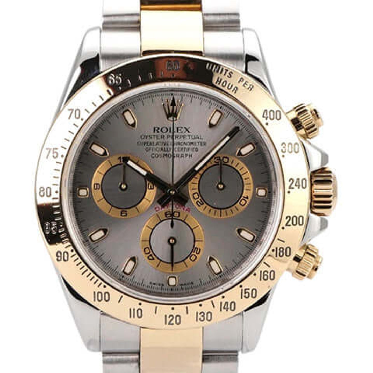 Rolex Daytona 116523 (2007) - 40mm Goud/Staal (1/8)