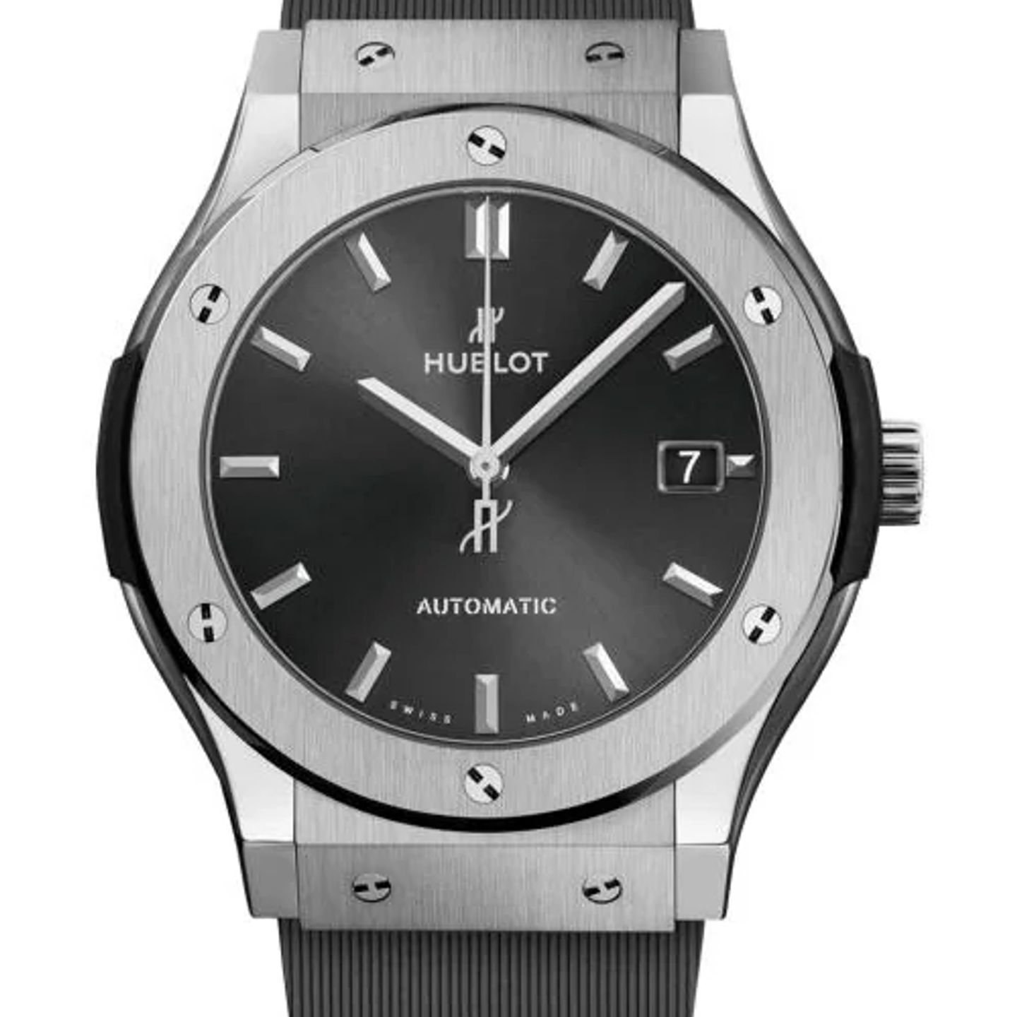 Hublot Classic Fusion Racing Grey 511.NX.7071.RX (2026) - Grijs wijzerplaat 45mm Titanium (1/1)