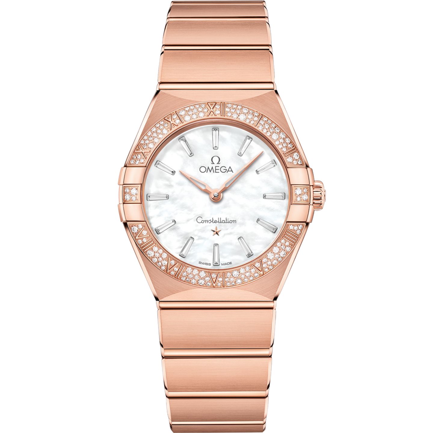 Omega Constellation Quartz 131.55.28.60.55.003 (2025) - Pearl dial 28 mm Rose Gold case (1/1)