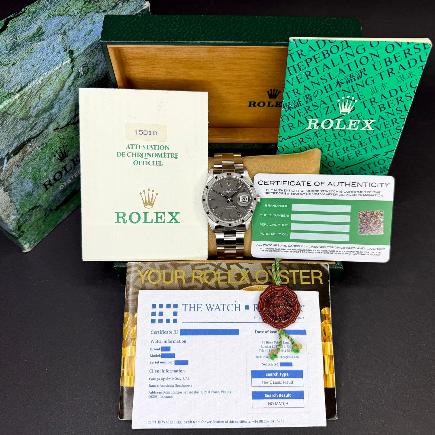 Rolex Oyster Perpetual Date 15010 - (4/8)