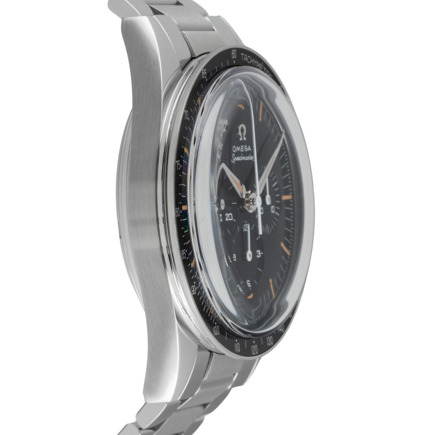 Omega Speedmaster 310.30.40.50.06.001 (Unknown (random serial)) - Black dial 40 mm Steel case (7/8)