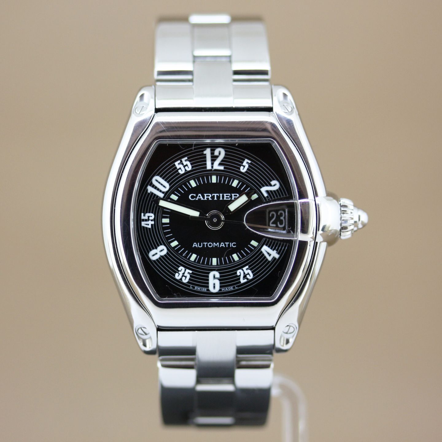 Cartier Roadster 2510 (2007) - 37 mm Steel case (1/8)
