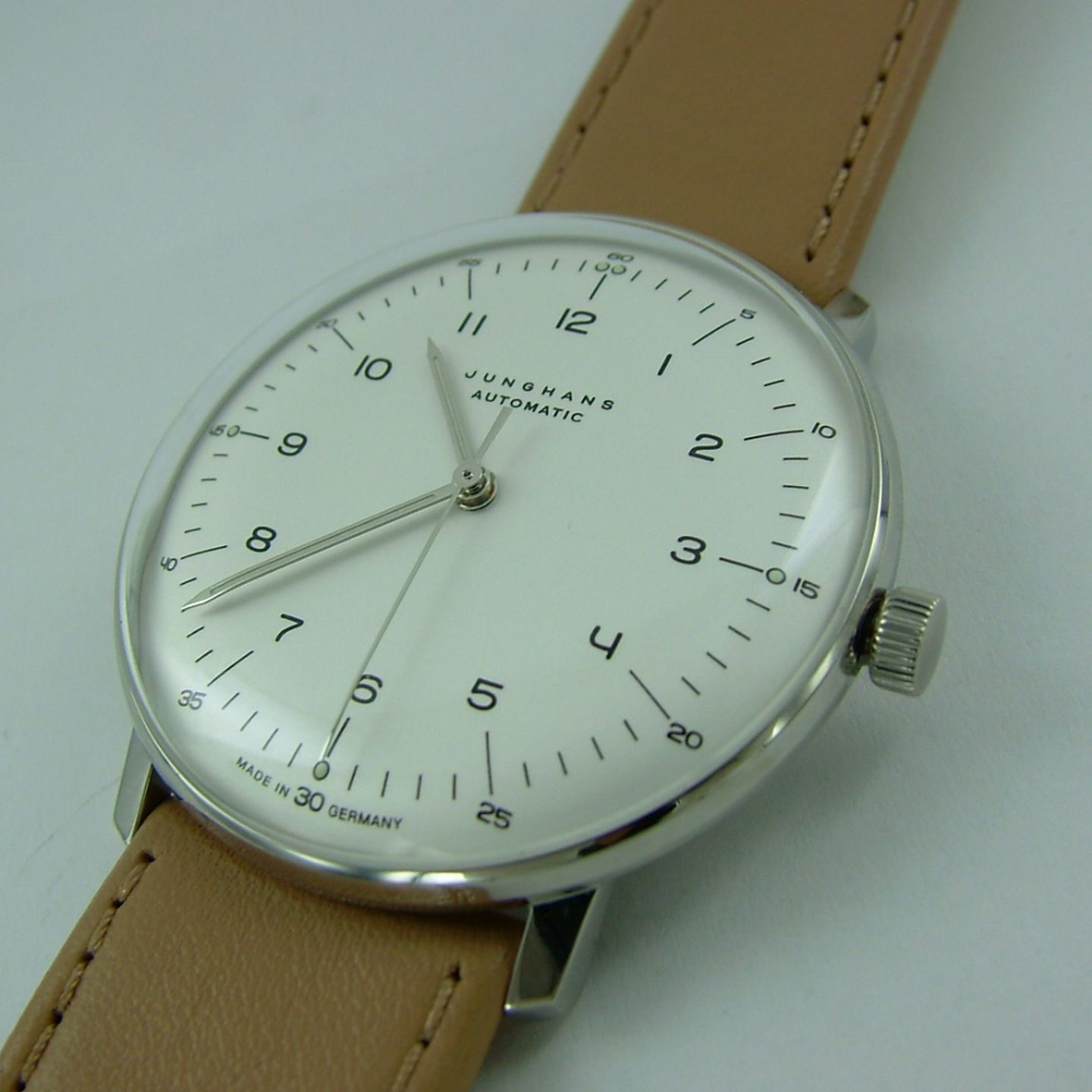 Junghans Max Bill - (2022) - Wit wijzerplaat 38mm Staal (4/6)