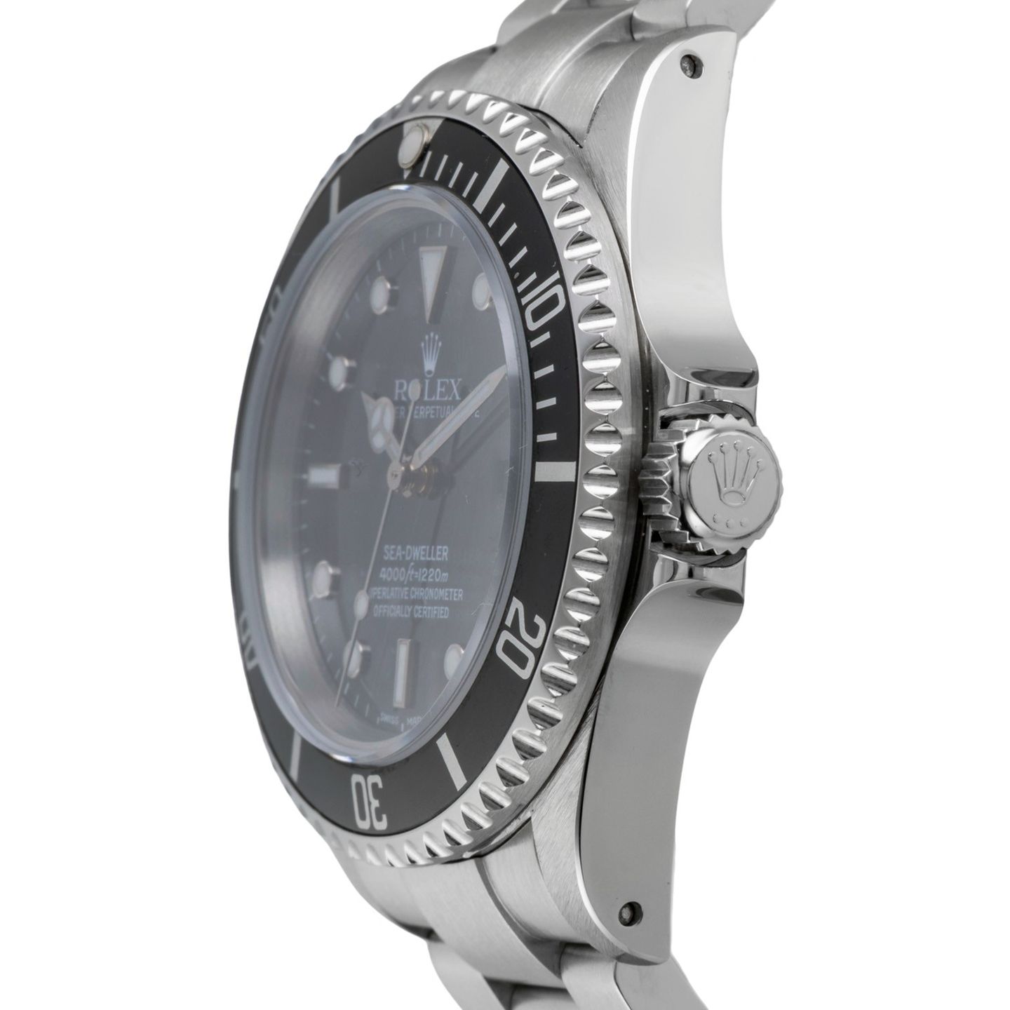 Rolex Sea-Dweller 4000 16600 (2001) - Black dial 40 mm Steel case (6/8)