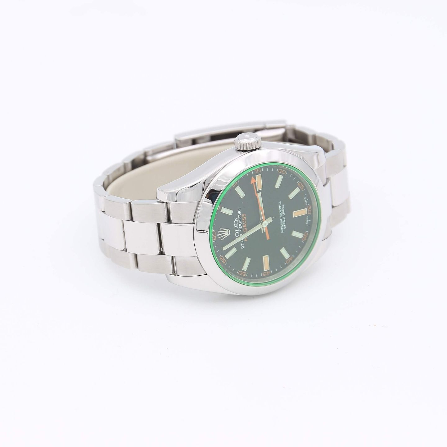 Rolex Milgauss 116400GV (Unknown (random serial)) - 40 mm Steel case (5/7)