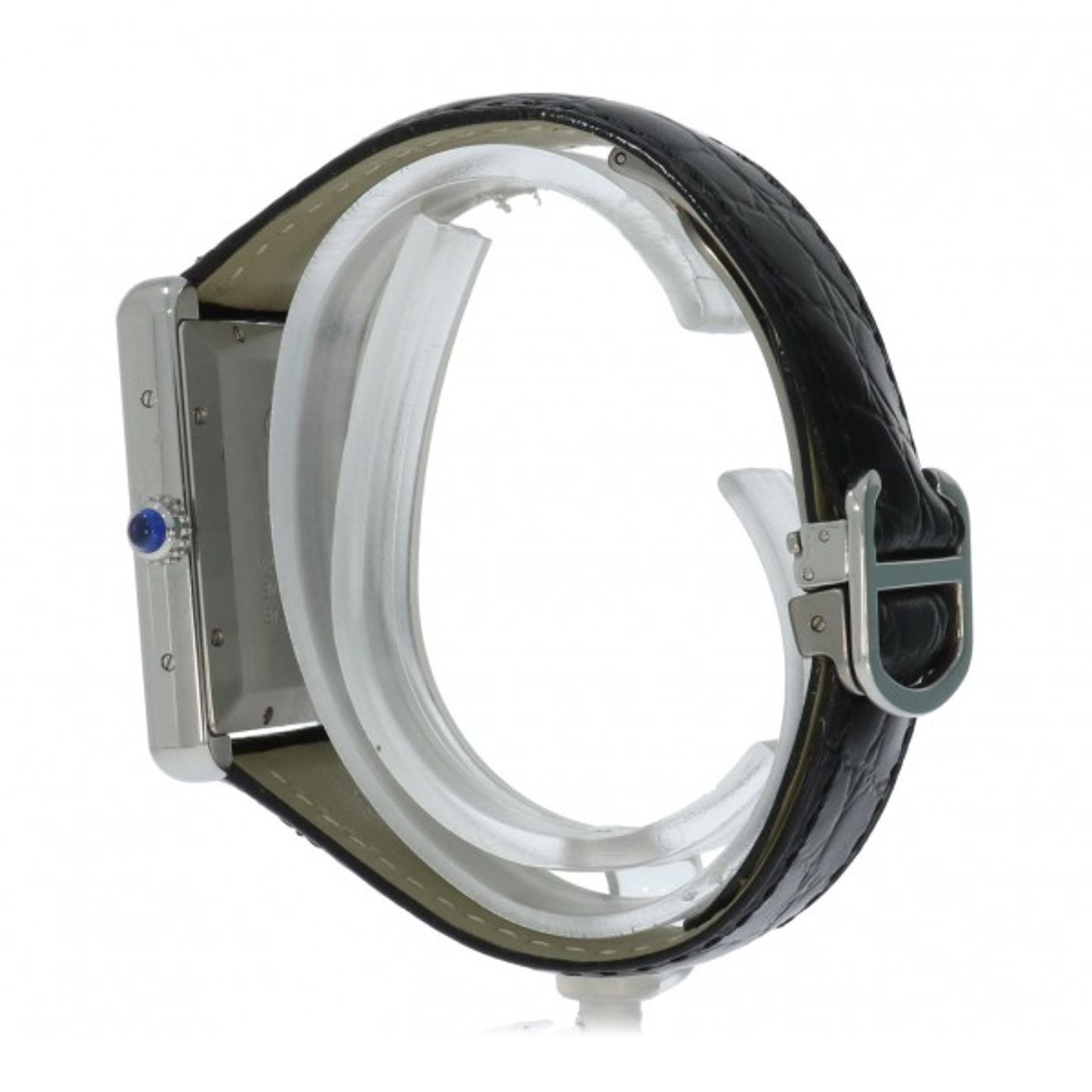 Cartier Tank Solo WSTA0029 (2019) - Wit wijzerplaat 31mm Staal (3/5)