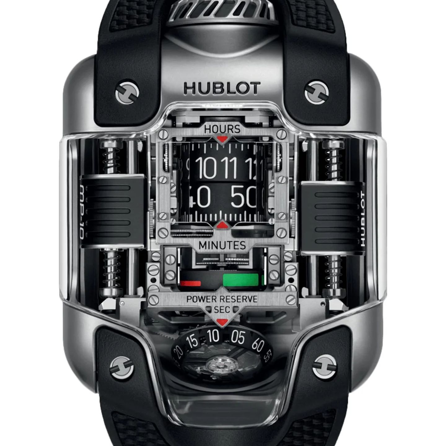 Hublot MP Collection 910.NX.0001.RX (2026) - Transparant wijzerplaat 54mm Titanium (1/1)