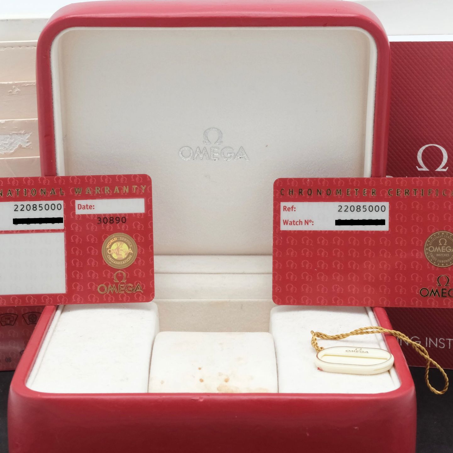 Omega Seamaster Planet Ocean 2208.50.00 (2007) - Black dial 46 mm Steel case (8/8)