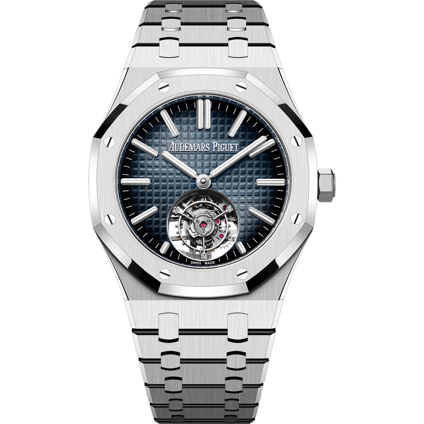 Audemars Piguet Royal Oak Tourbillon 26730ST.OO.1320ST.02 (2025) - Blue dial 41 mm Steel case (1/1)
