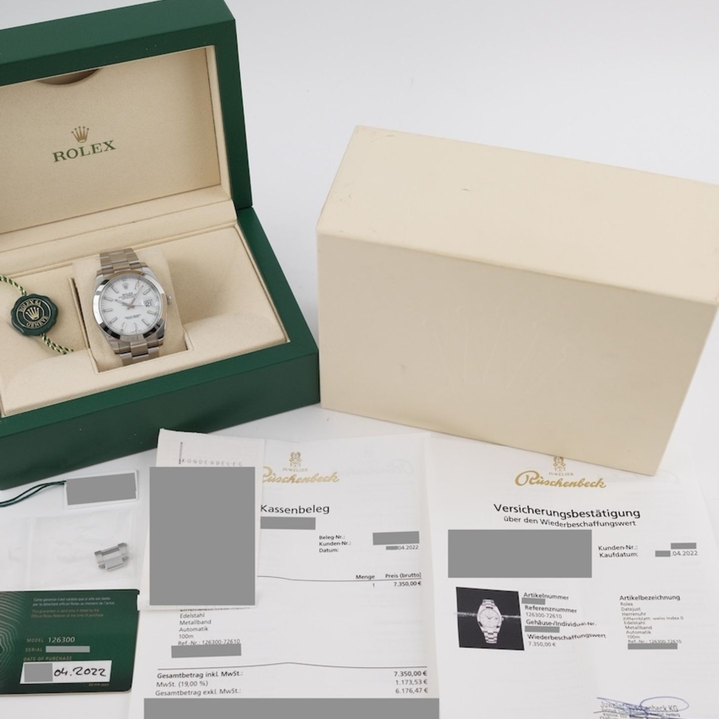 Rolex Datejust 41 126300 - (8/8)