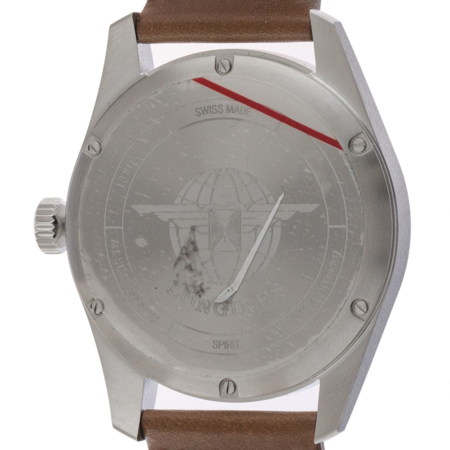 Longines Spirit L3.811.4.73.2 (2025) - Zilver wijzerplaat 42mm Staal (5/6)