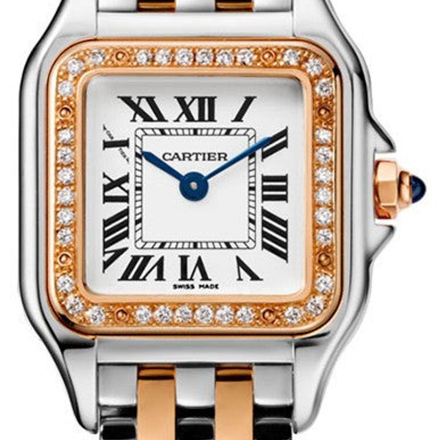 Cartier Panthère W3PN0006 (2026) - Wit wijzerplaat 30mm Goud/Staal (1/1)