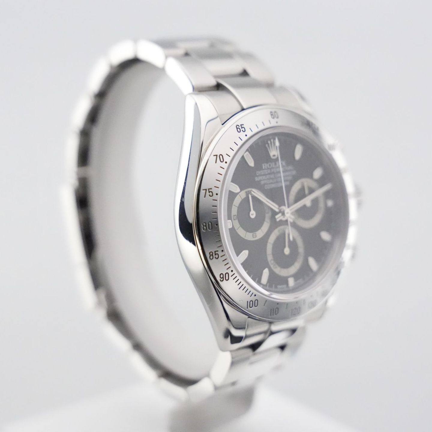 Rolex Daytona 116520 (2003) - Zwart wijzerplaat 40mm Staal (8/8)