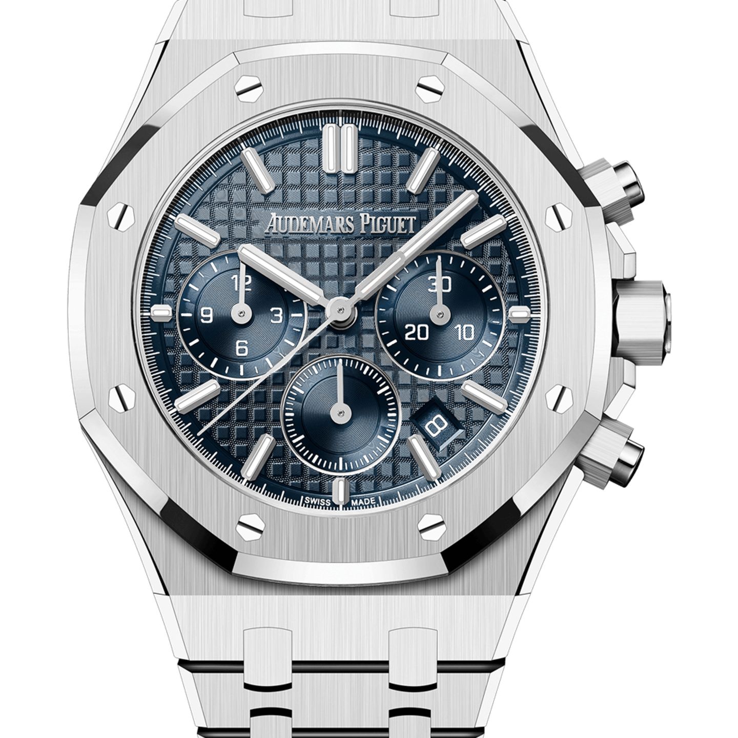 Audemars Piguet Royal Oak Chronograph 26715ST.OO.1356ST.01 (2025) - Blue dial 38 mm Steel case (1/1)