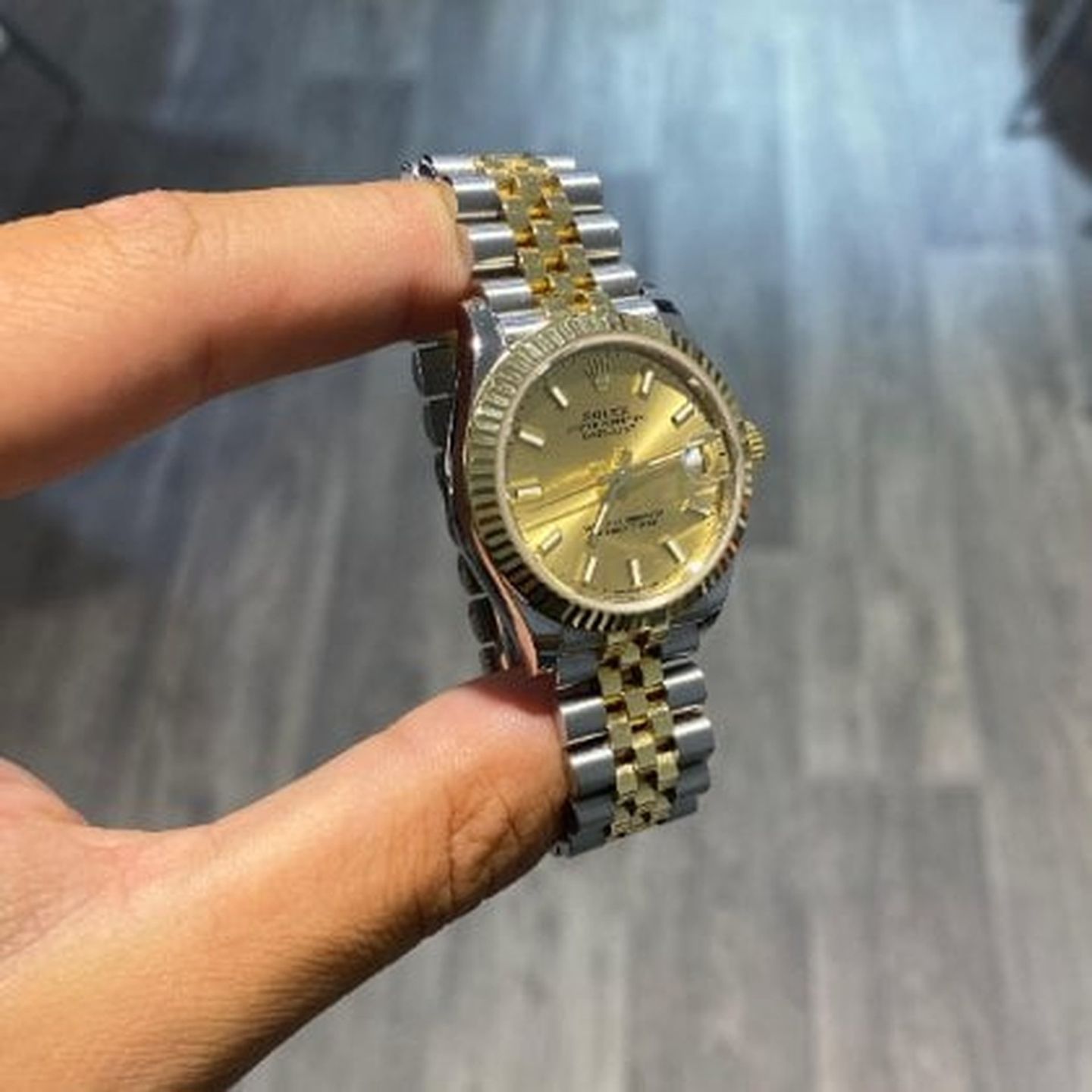 Rolex Datejust 31 278273 (2023) - Unknown dial 31 mm Gold/Steel case (7/7)