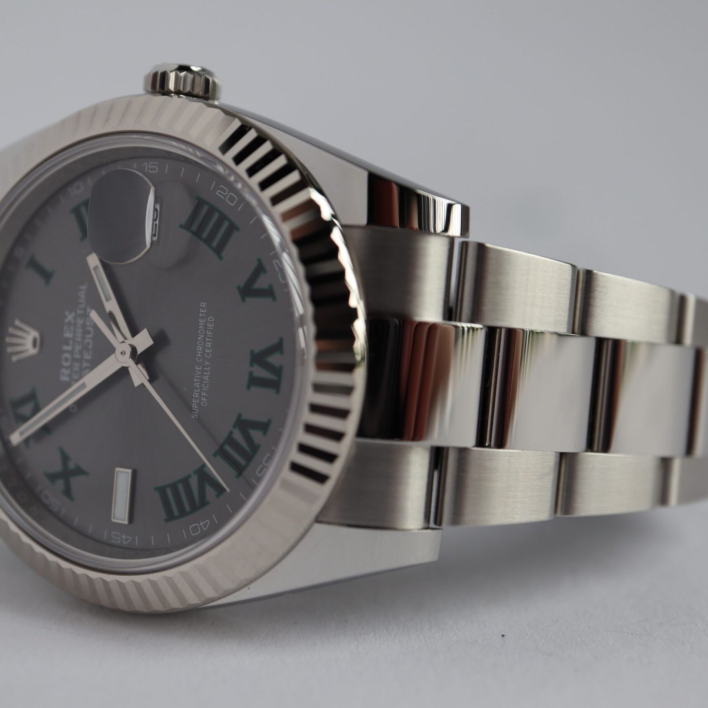 Rolex Datejust 41 126334 (2024) - Grijs wijzerplaat 41mm Staal (3/8)